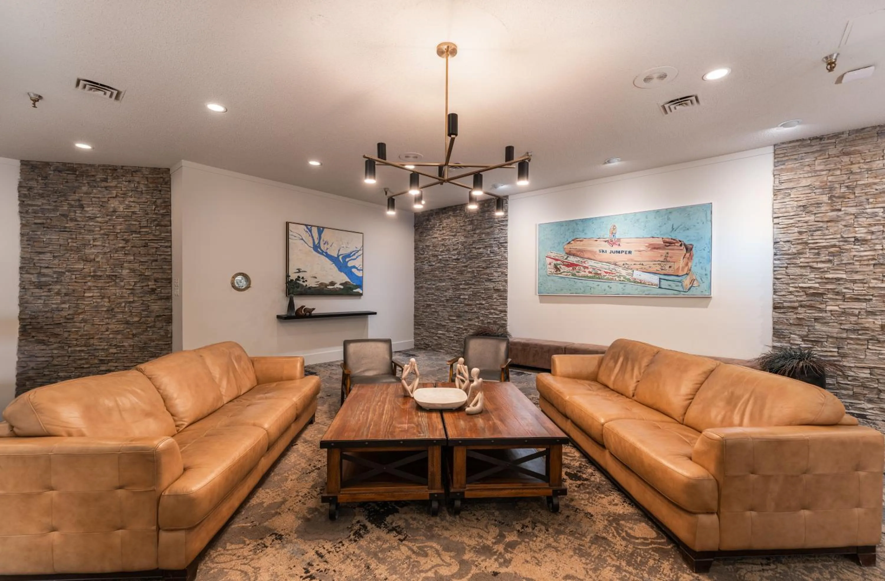 Seating area in Prestige Mountain Resort Rossland