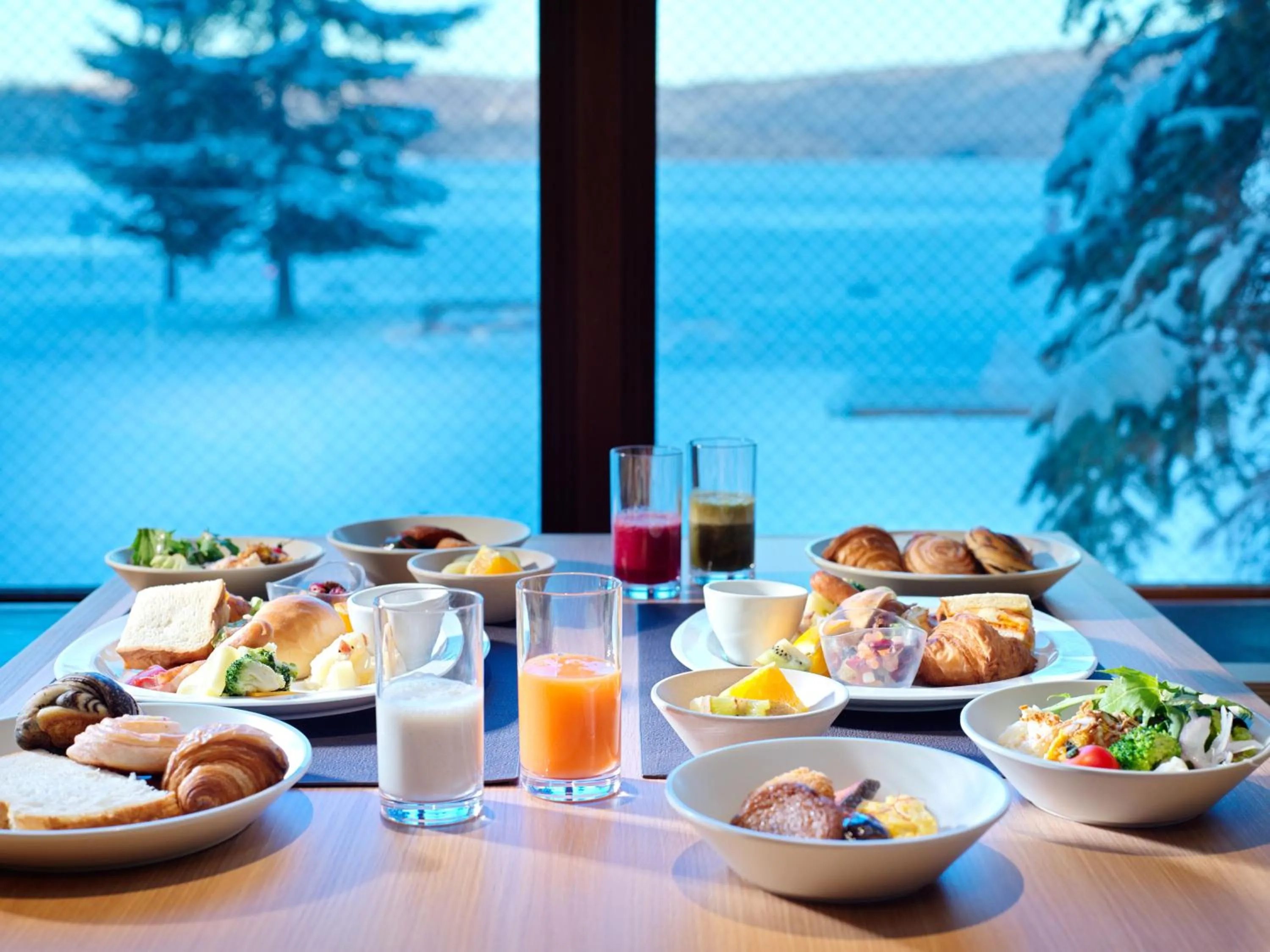 Breakfast in THE FOREST AKAN Tsuruga Resort