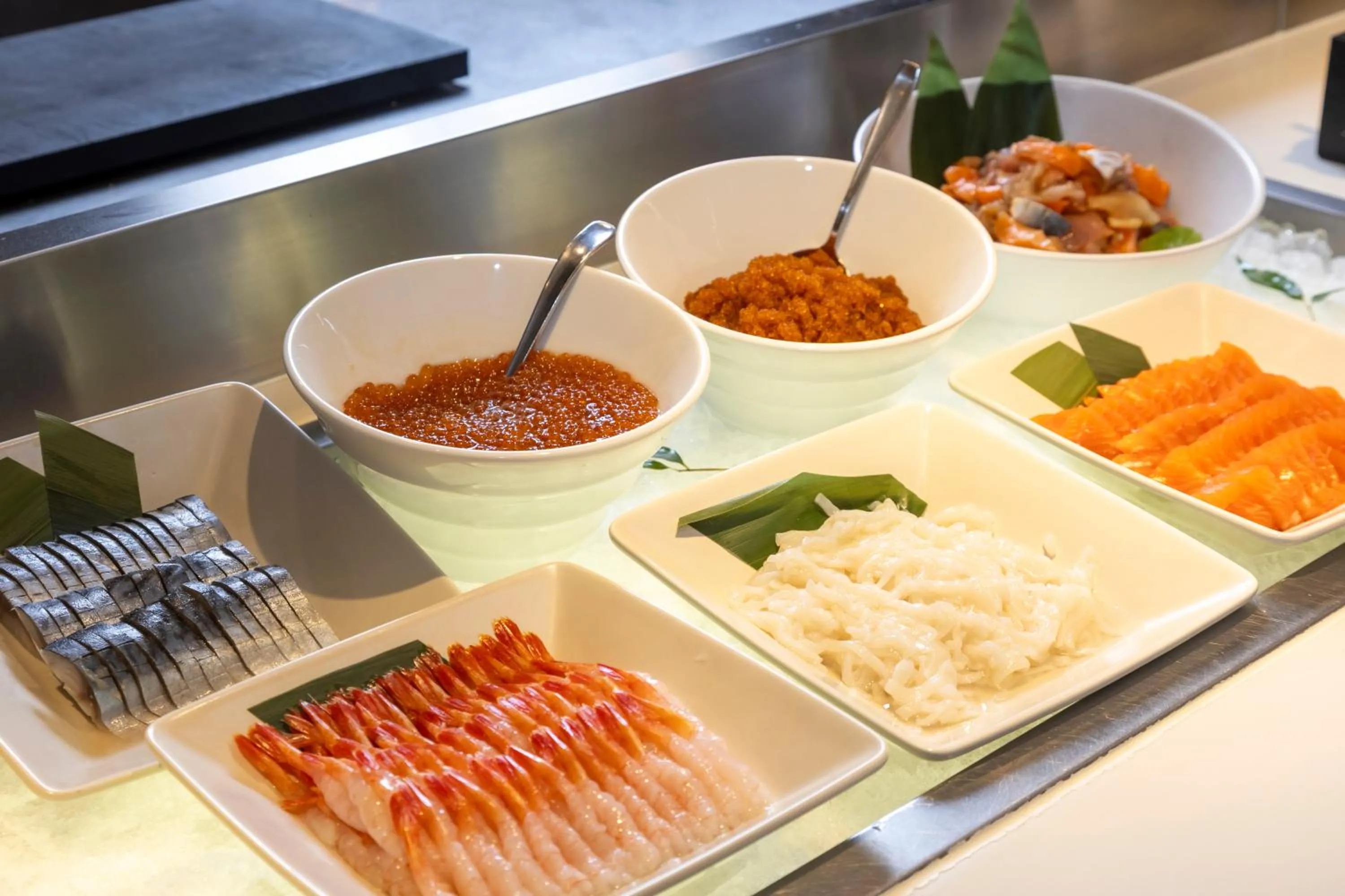 Food close-up in THE FOREST AKAN Tsuruga Resort