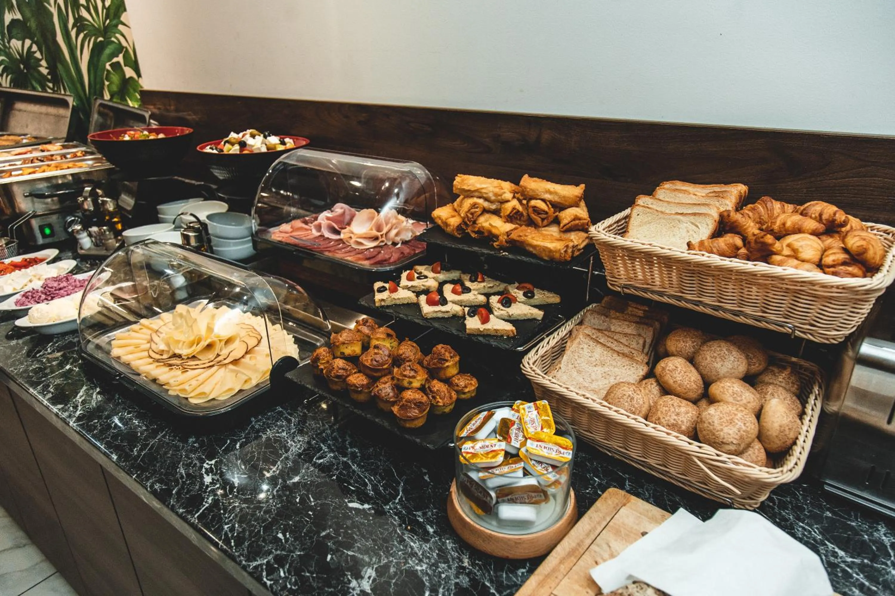 Buffet breakfast in MARK Hotel