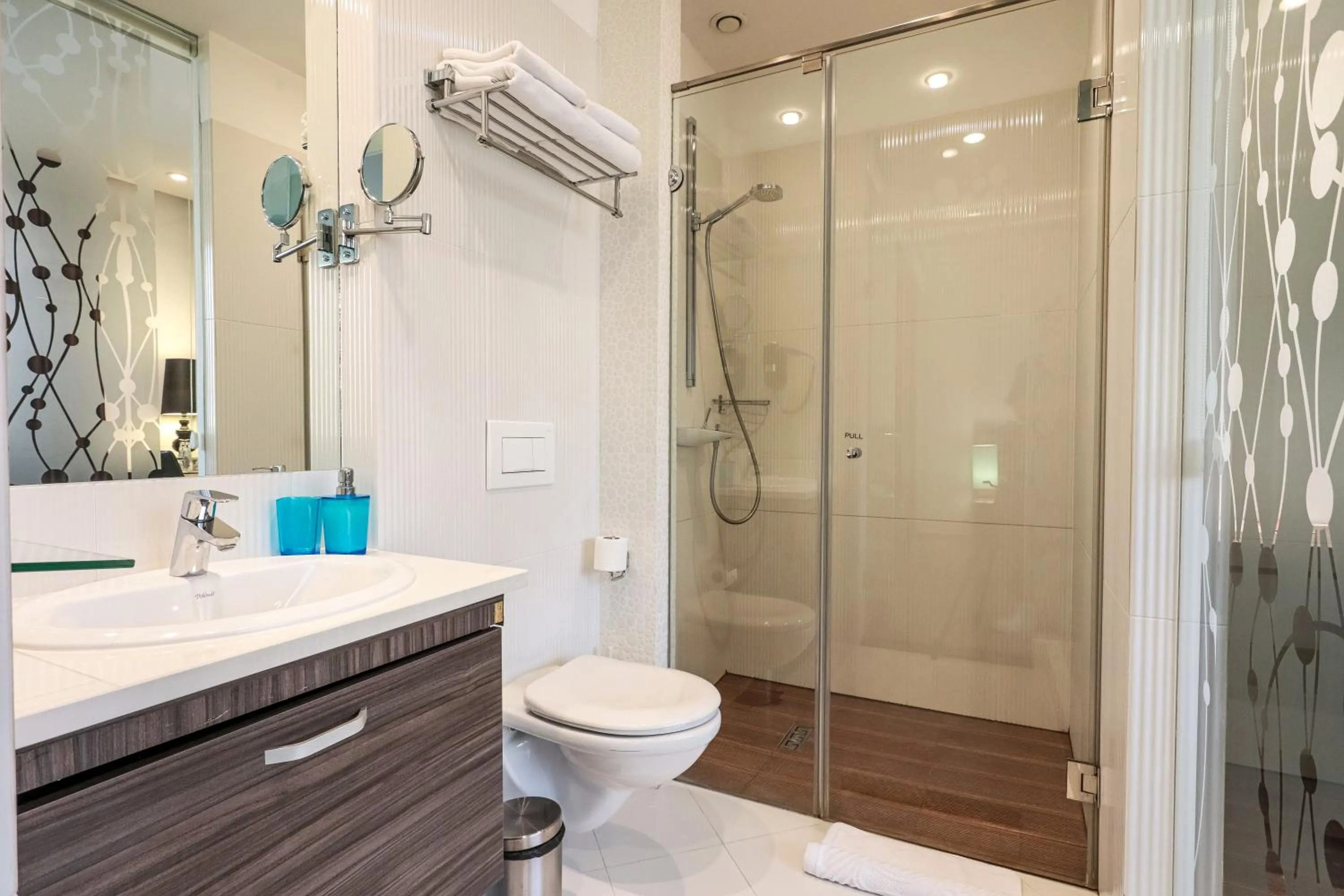 Bathroom in Hotel Nartel