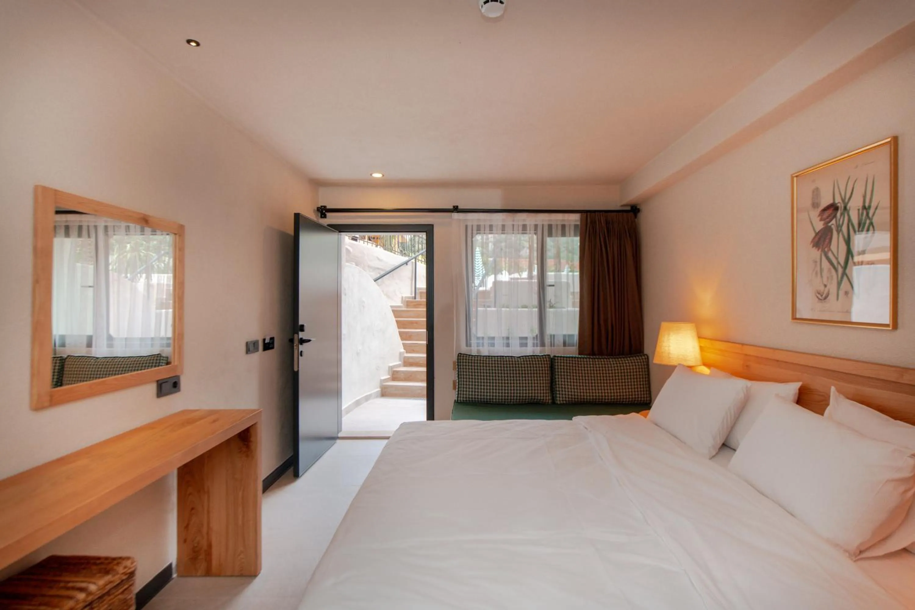 Photo of the whole room, Bed in Unsal Hotel