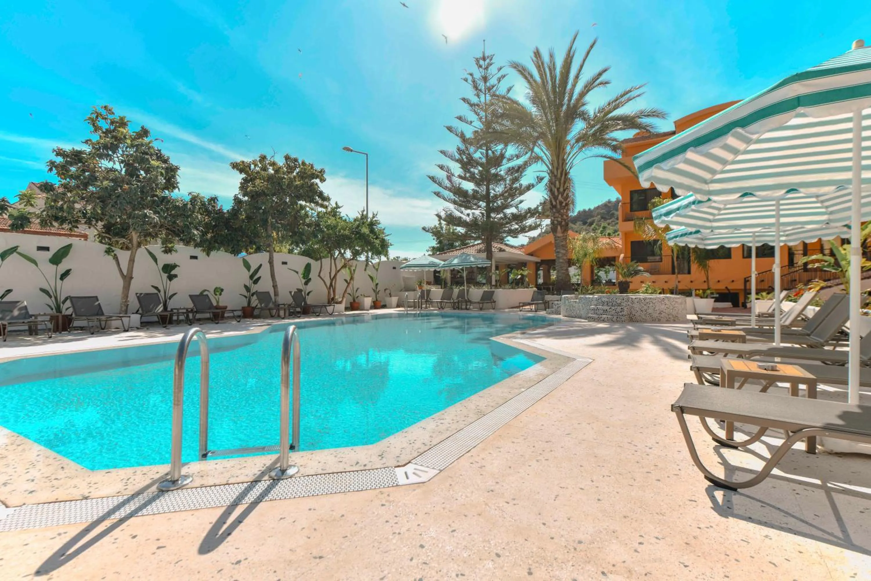 Garden view in Unsal Hotel