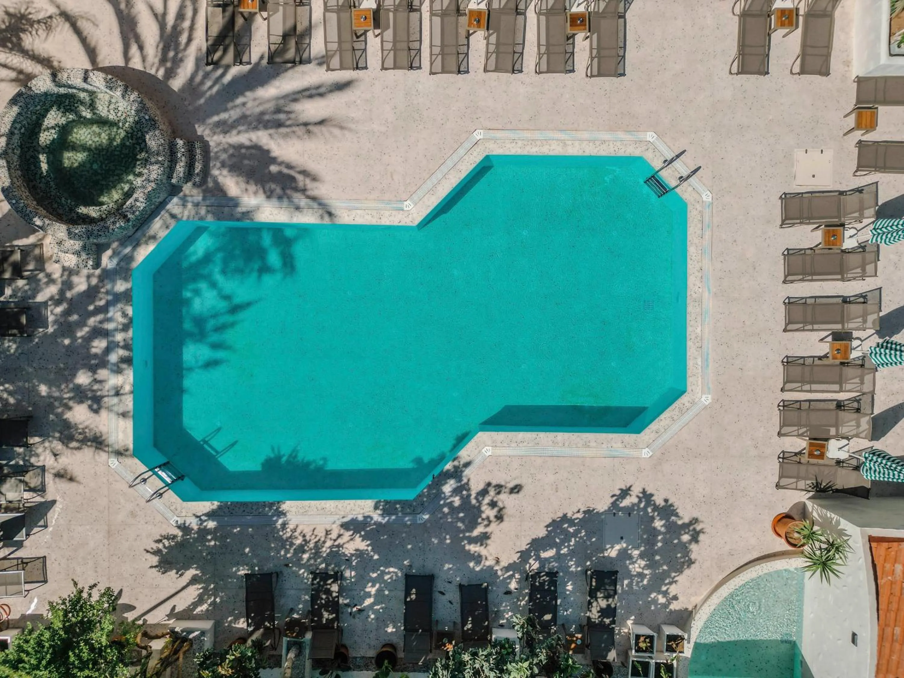 Swimming pool in Unsal Hotel