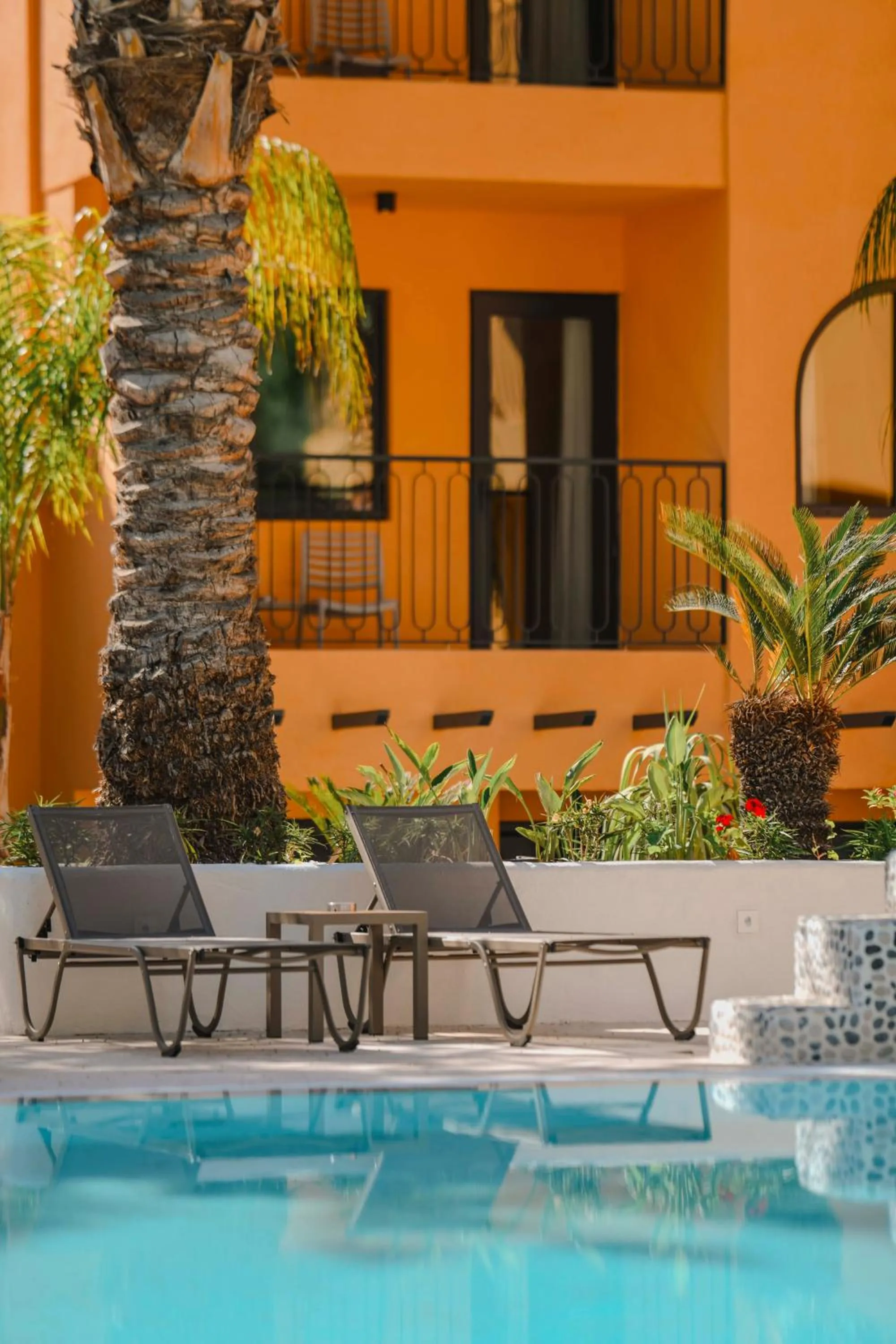 Swimming pool in Unsal Hotel