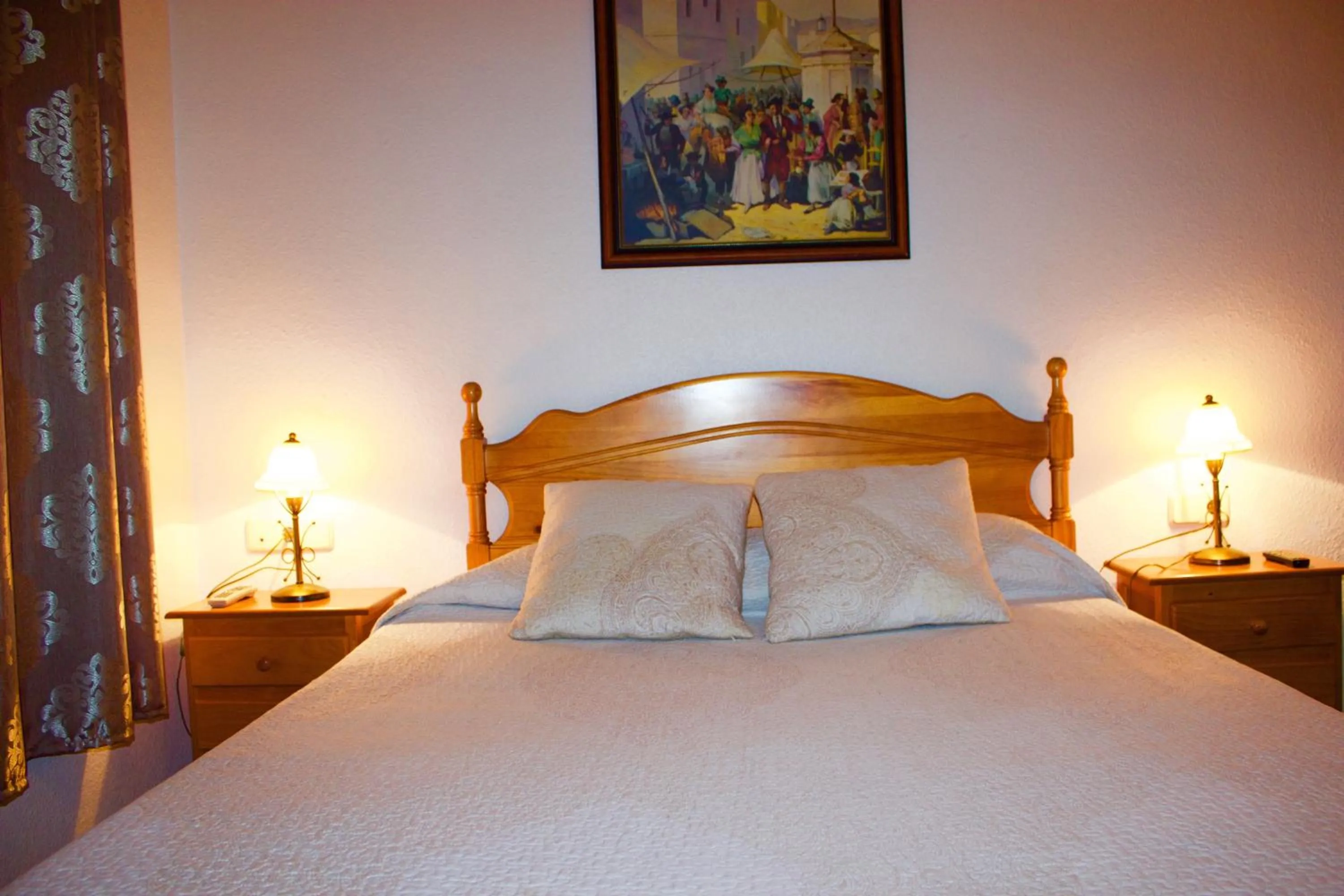 Decorative detail, Bed in Hotel Mairena