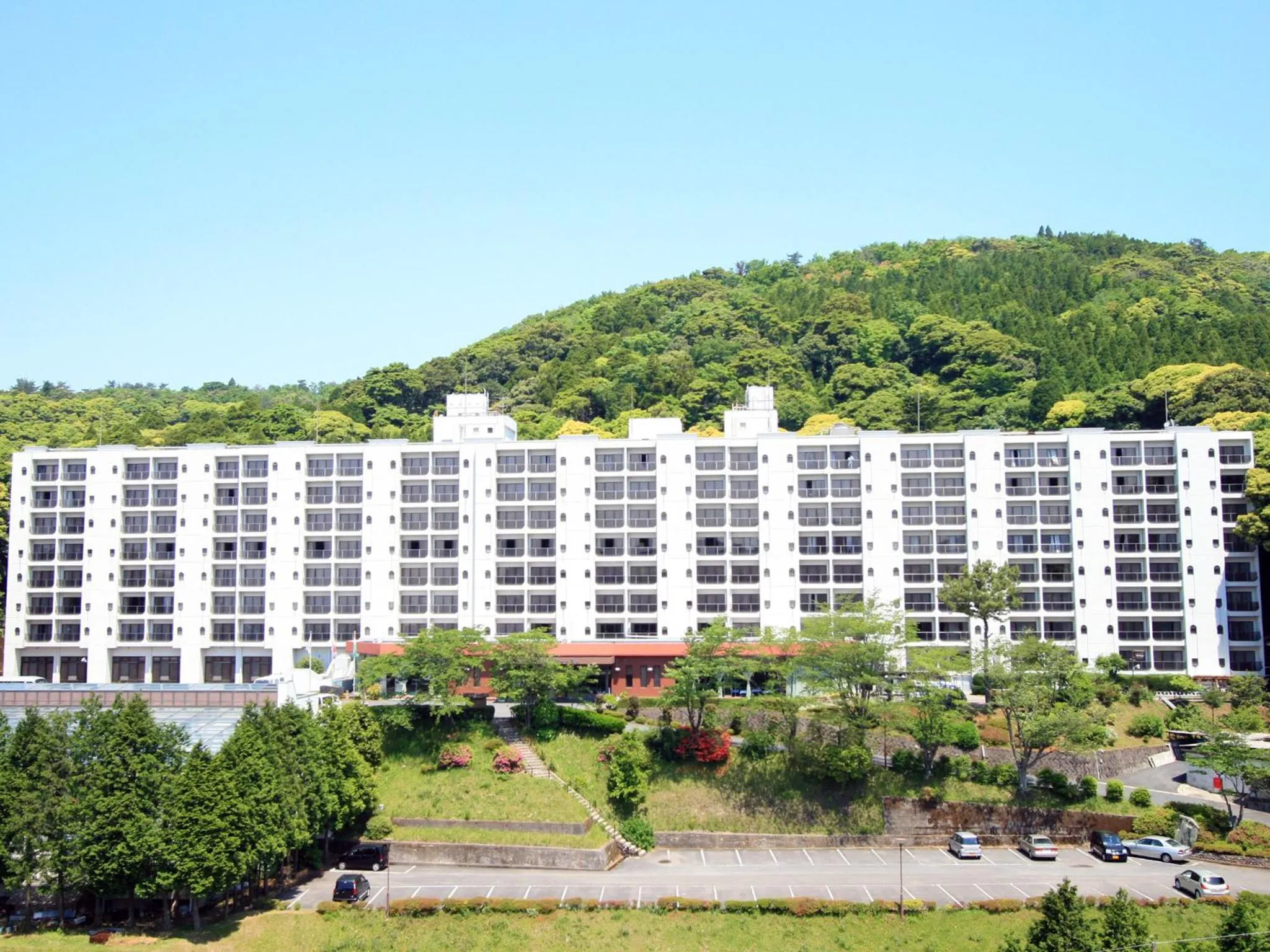 Facade/entrance in Hotel Kirishima Castle