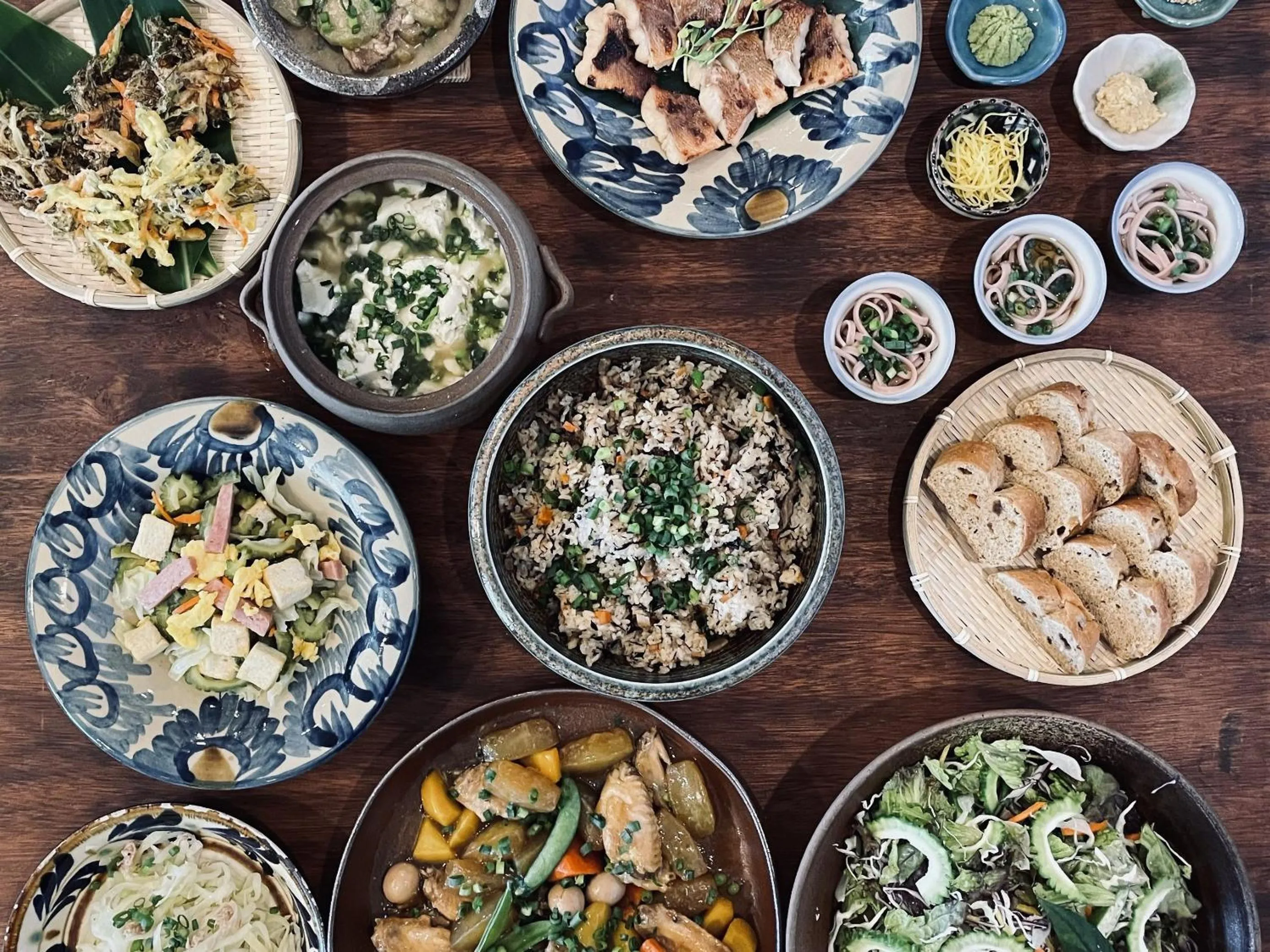 Breakfast in Motobu Green Park and Golf Course