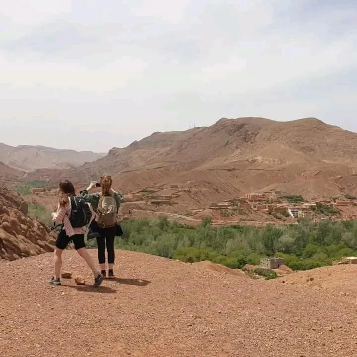 Hiking in kasbah Ait arbi
