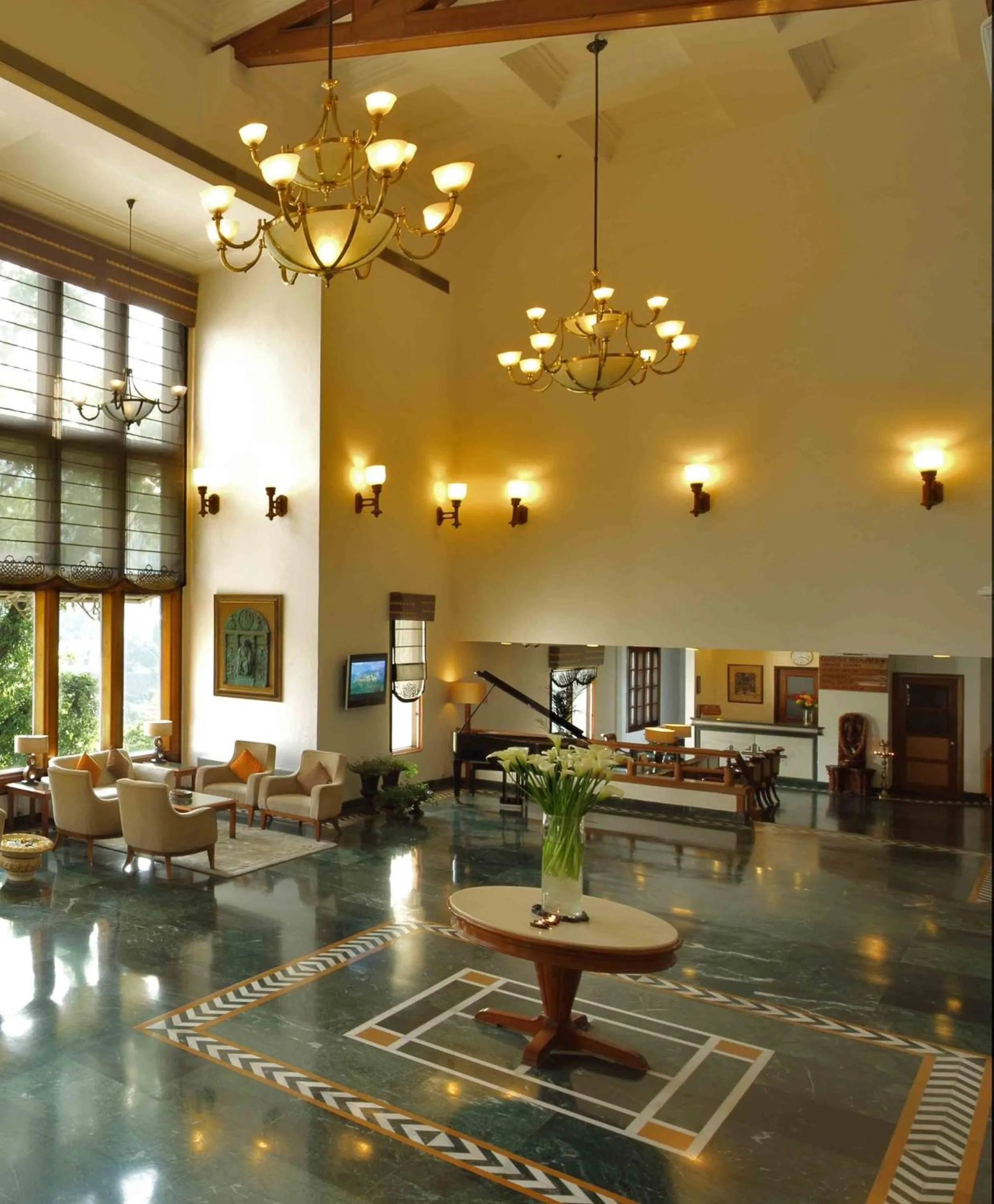 Lobby or reception in Jaypee Residency Manor