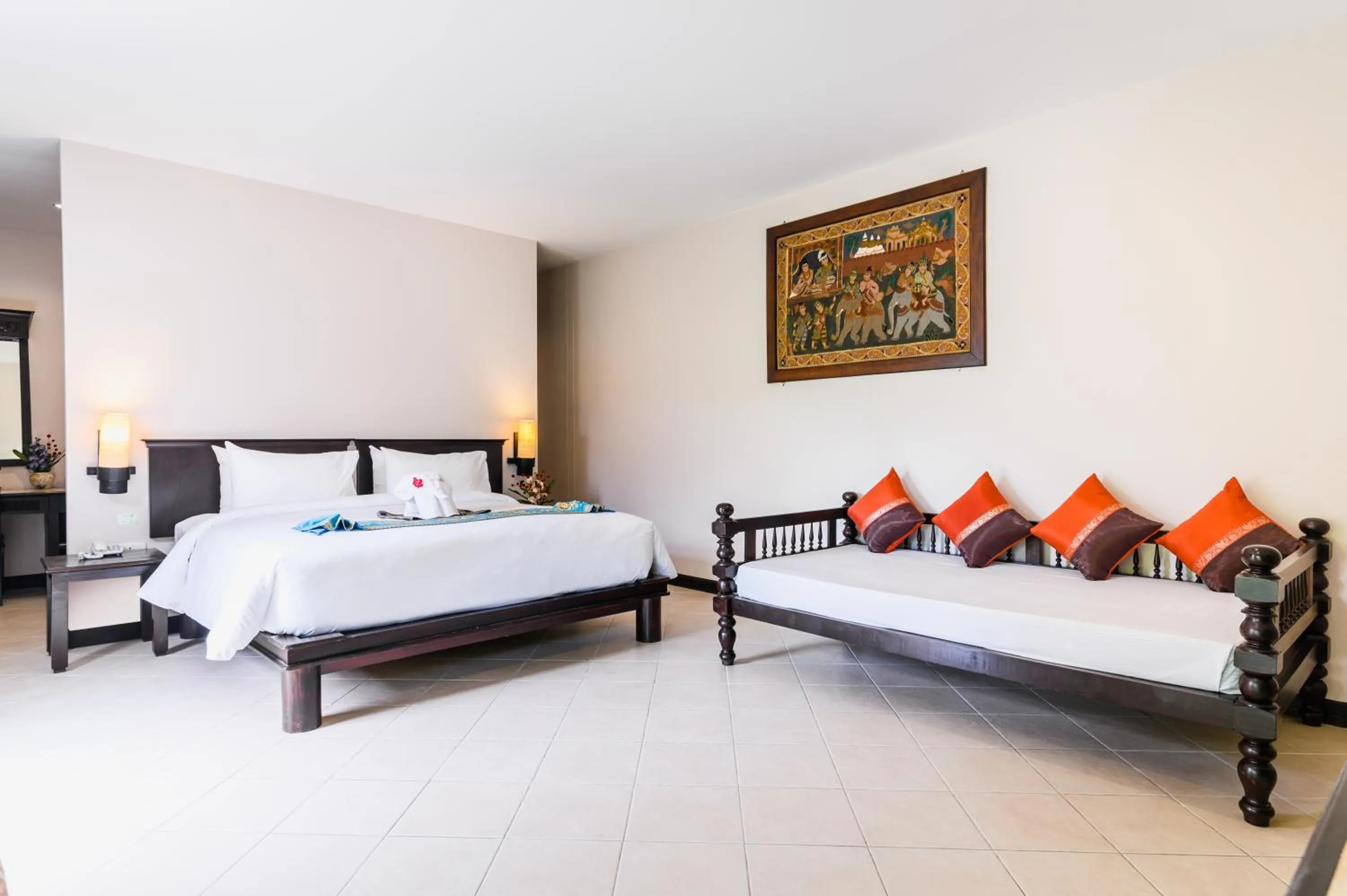 Bed in Phuket Kata Resotel