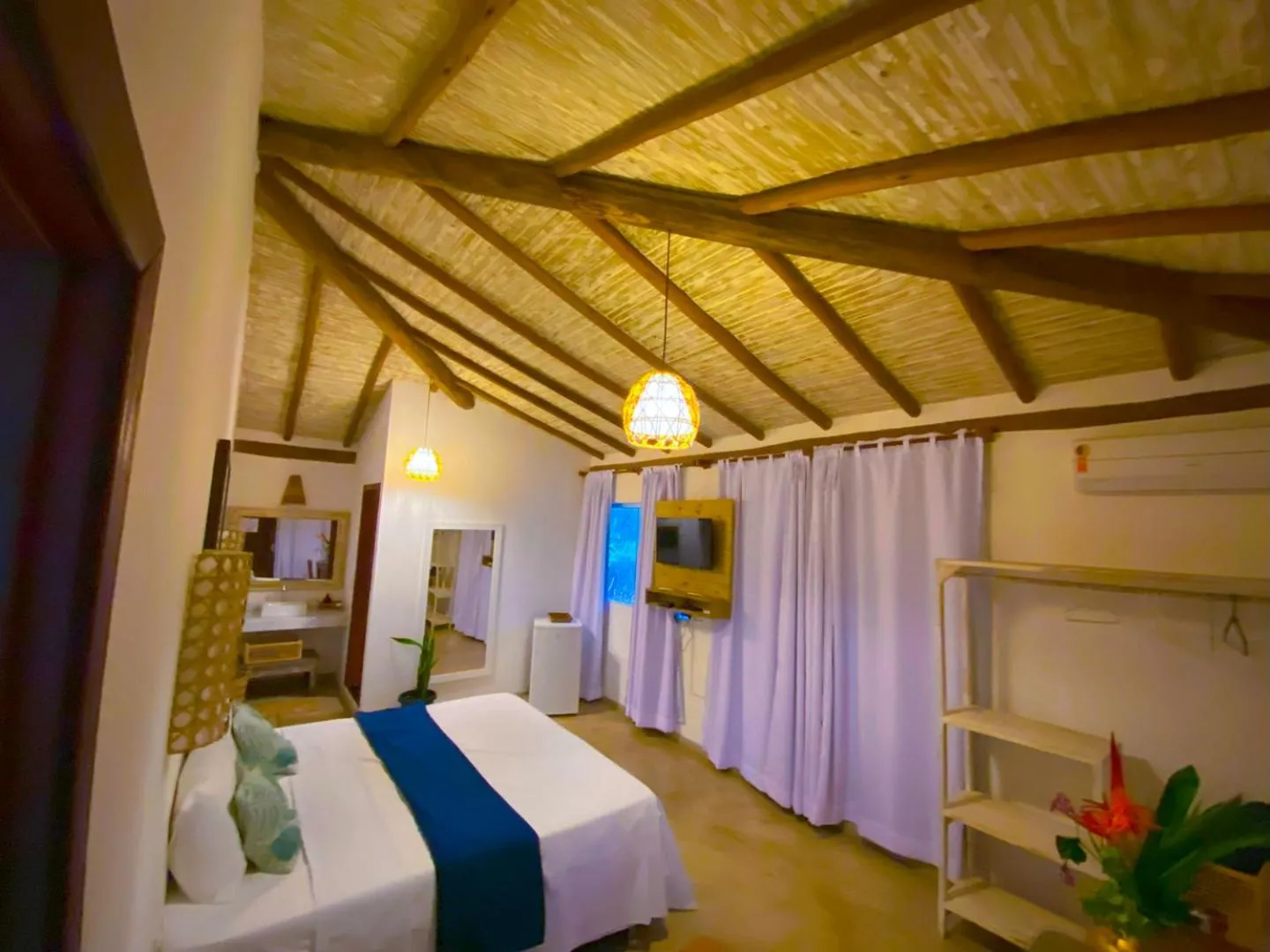 Bed in Pariri Suites