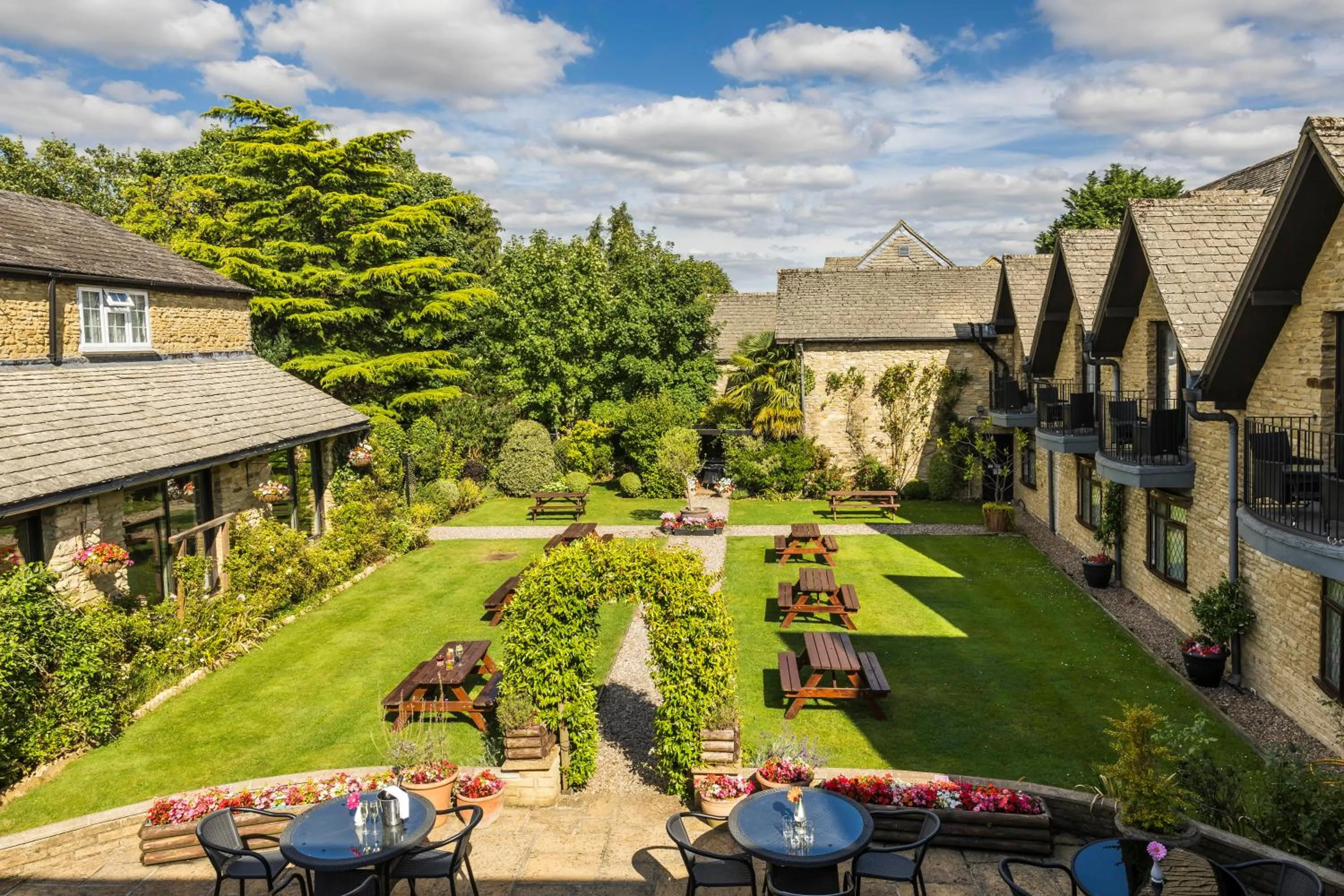 Garden in The Holt Hotel