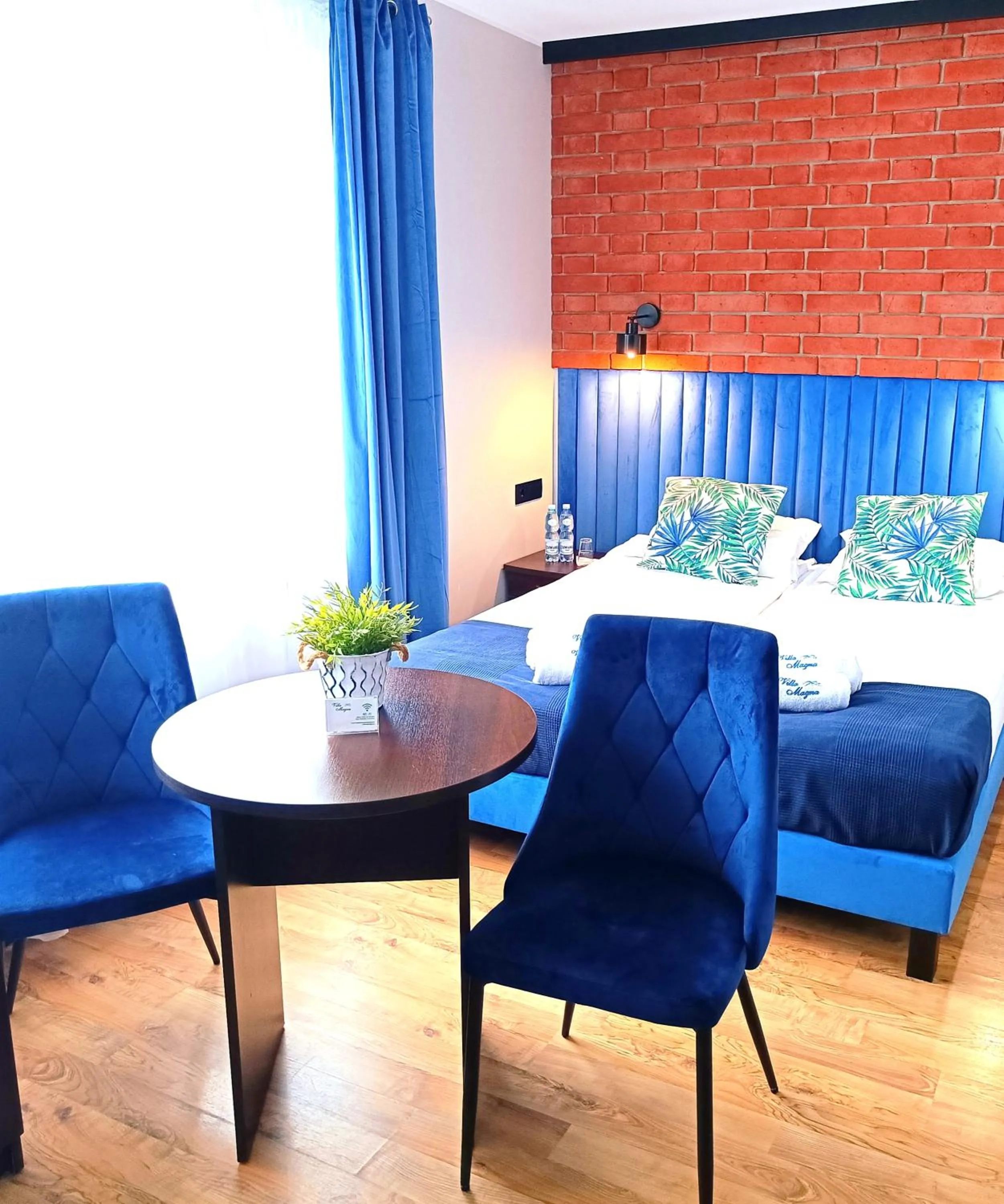 Bedroom, Bed in Villa Magna