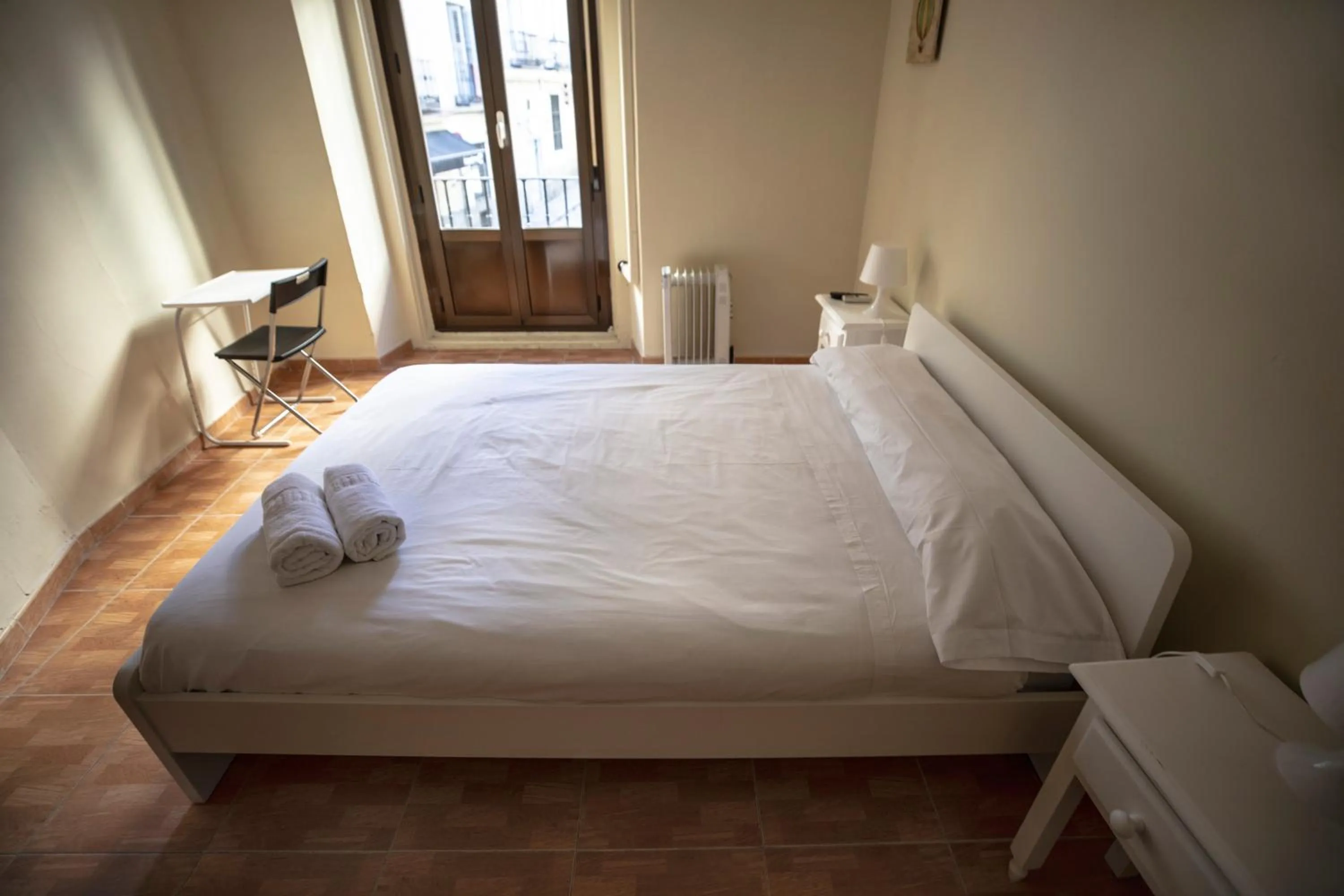 Bed in Hostal Los Perales