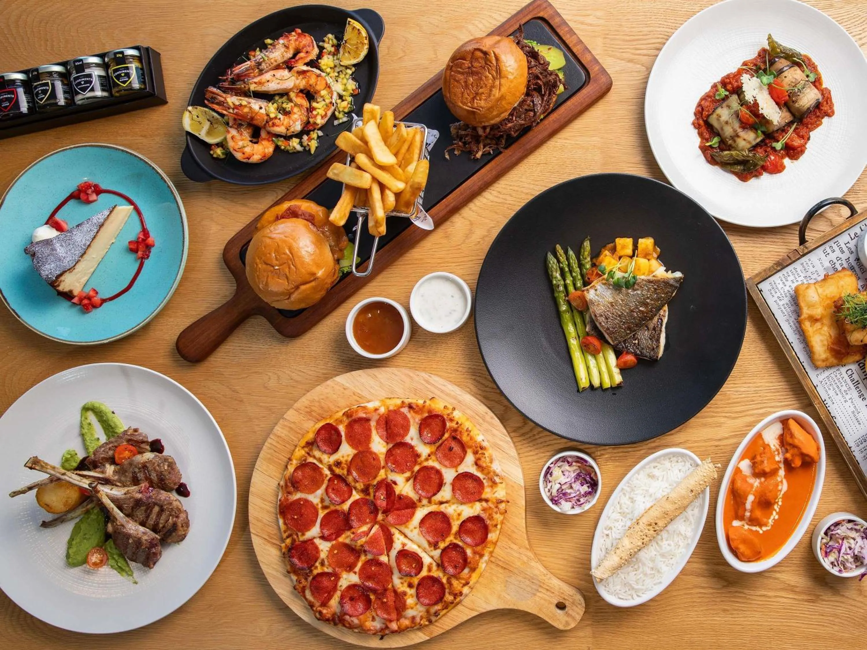 Restaurant/places to eat in Queen Elizabeth 2 Hotel