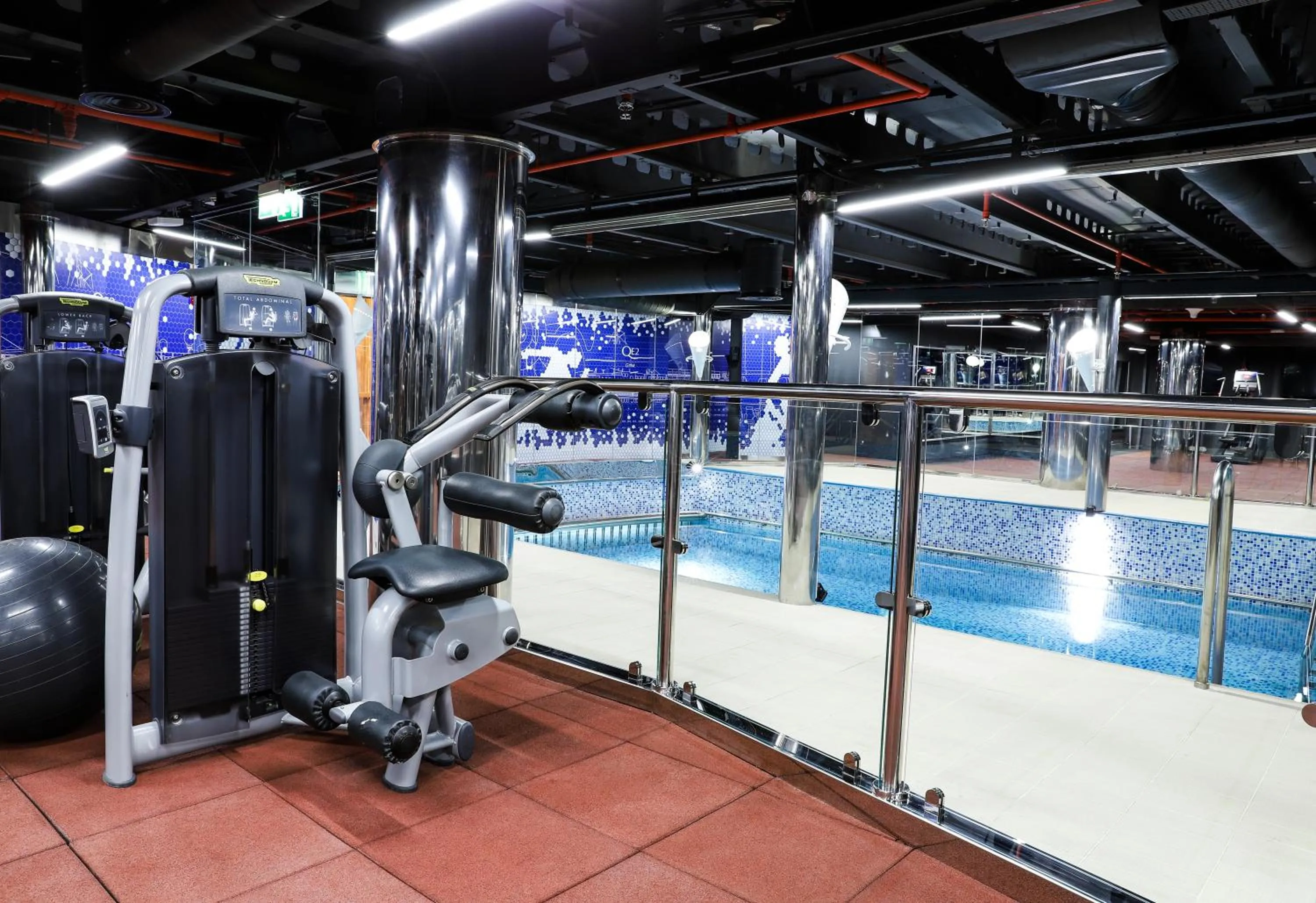 Fitness centre/facilities in Queen Elizabeth 2 Hotel