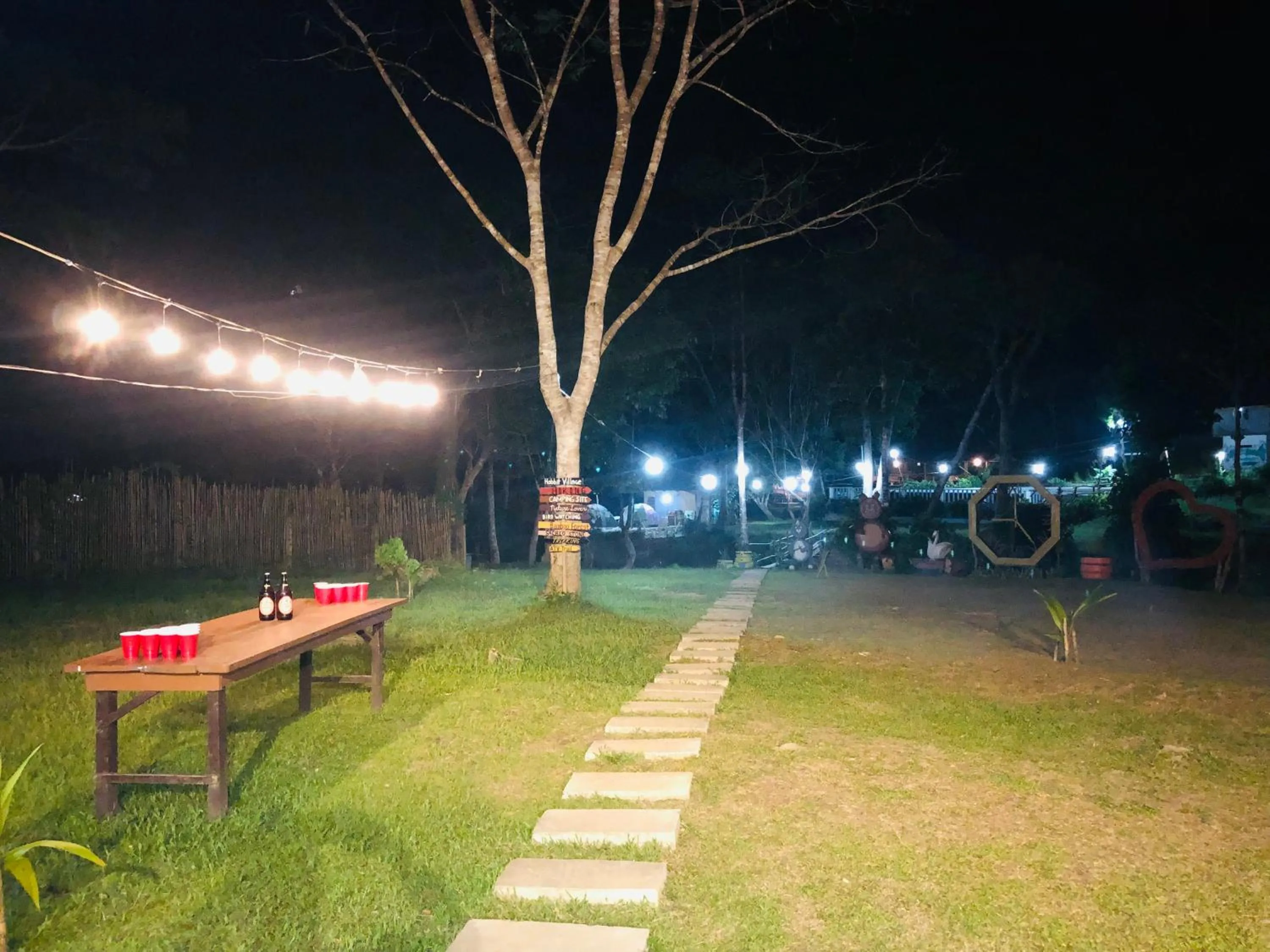 Night in Mount Avangan Eco Adventure Park