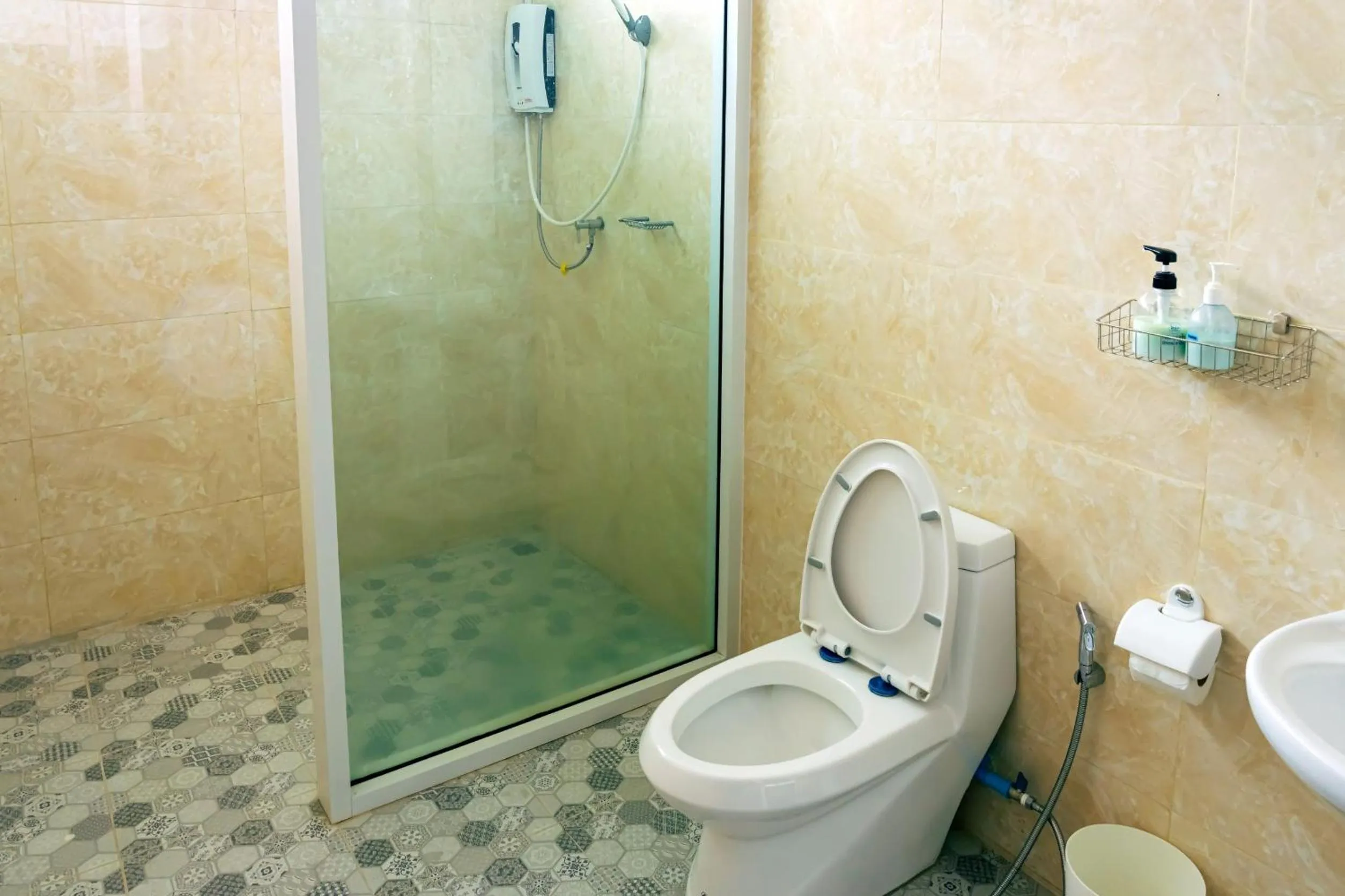 Bathroom in Yoko River Kwai Resort