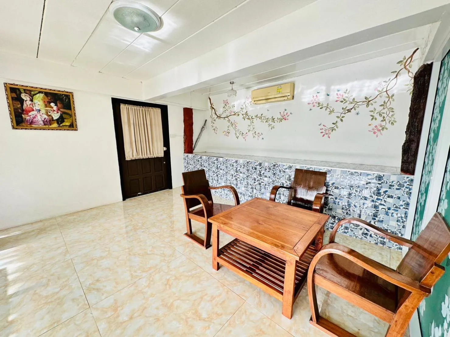 Living room in Yoko River Kwai Resort