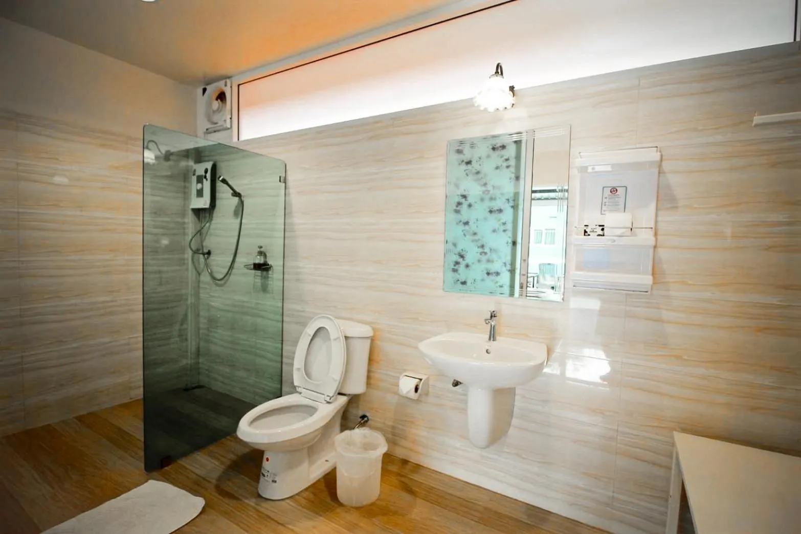 Bathroom in Yoko River Kwai Resort