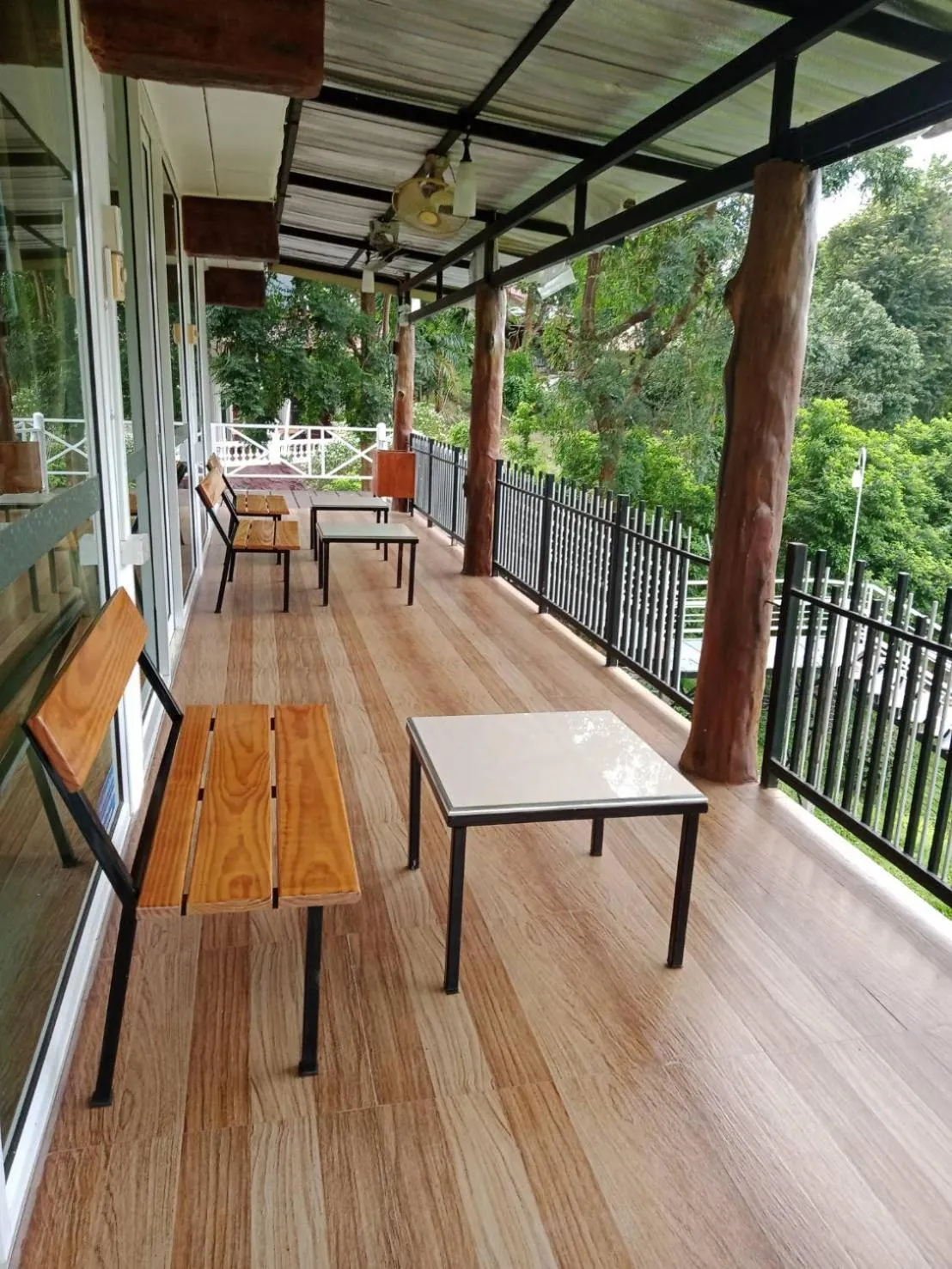 Patio in Yoko River Kwai Resort