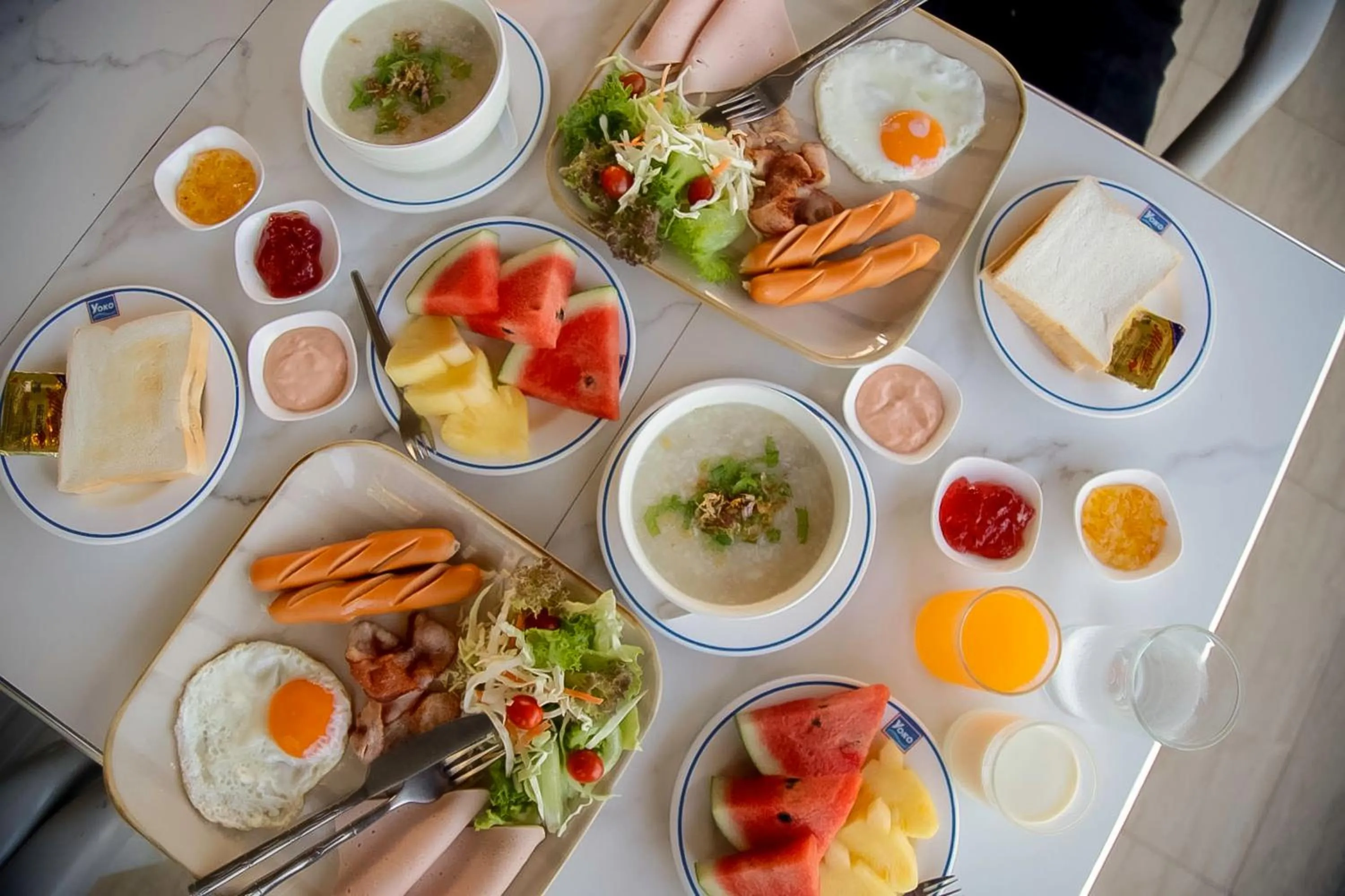 Breakfast in Yoko River Kwai Resort