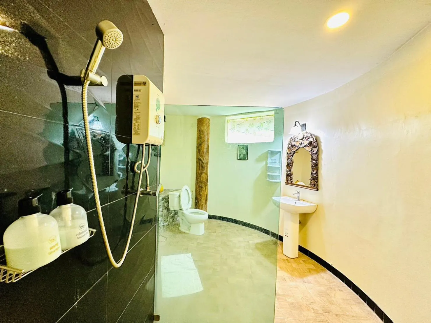 Bathroom in Yoko River Kwai Resort