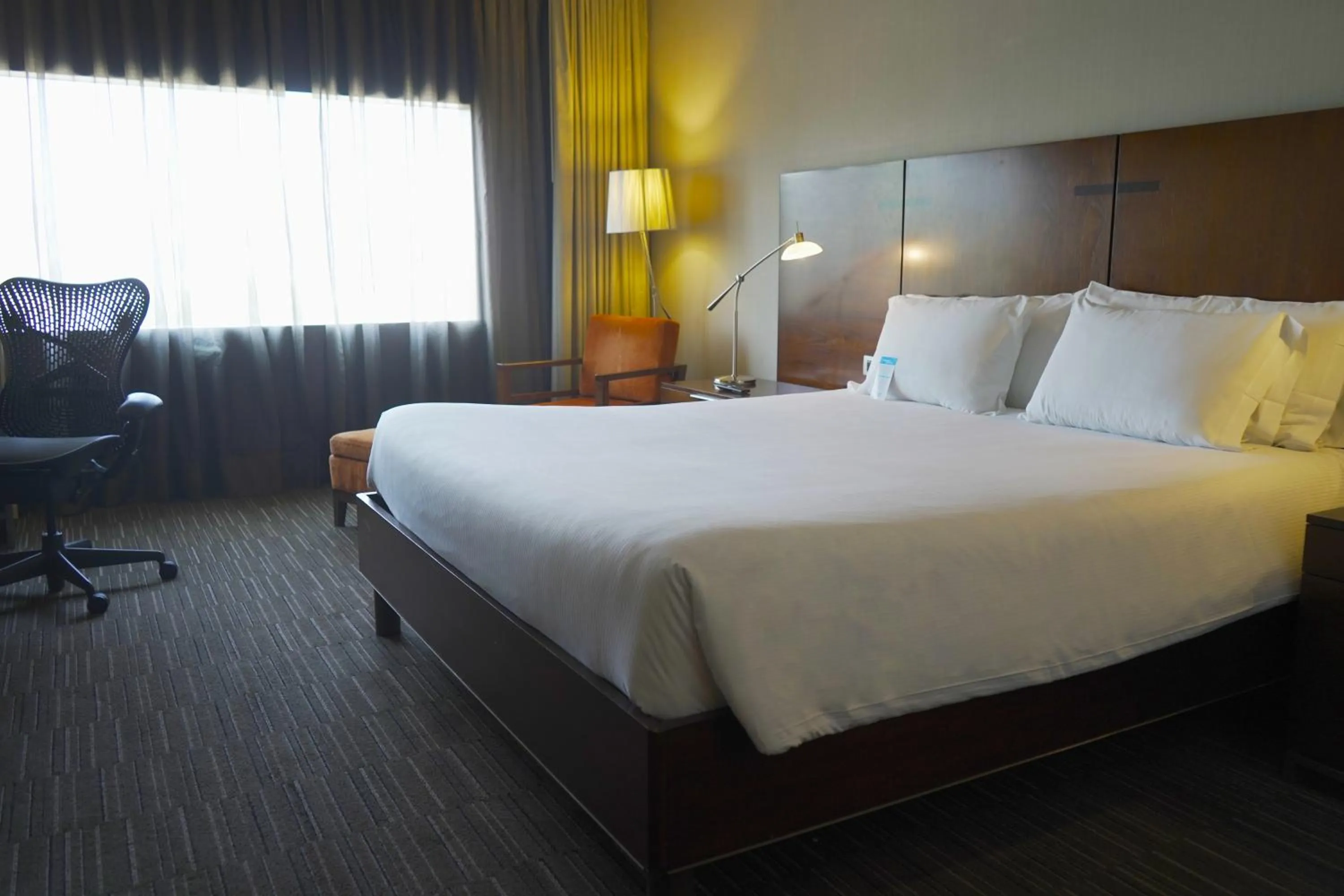 Bed in Hilton Garden Inn Santiago Airport