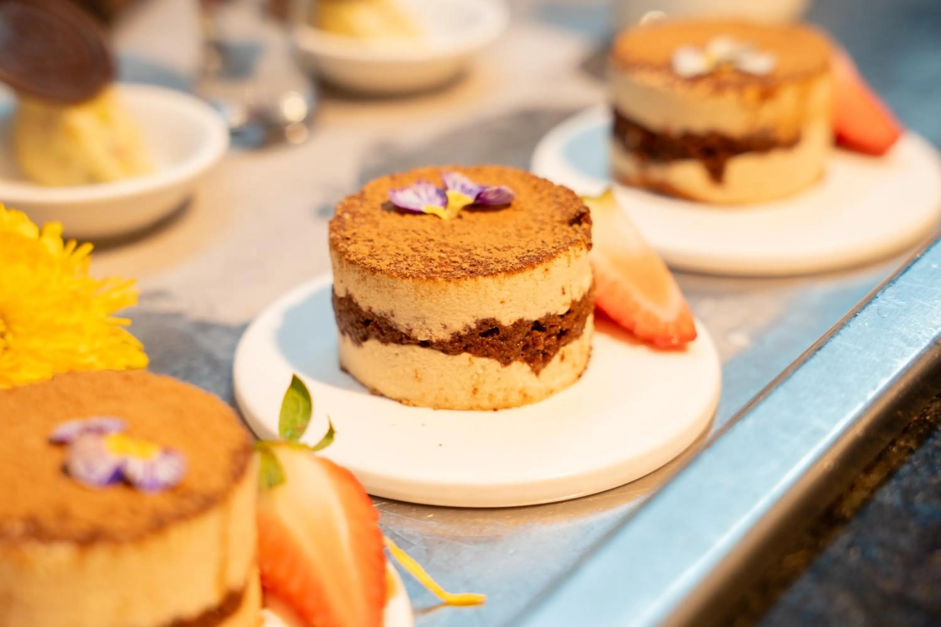 Food close-up in Hilton Garden Inn Santiago Airport