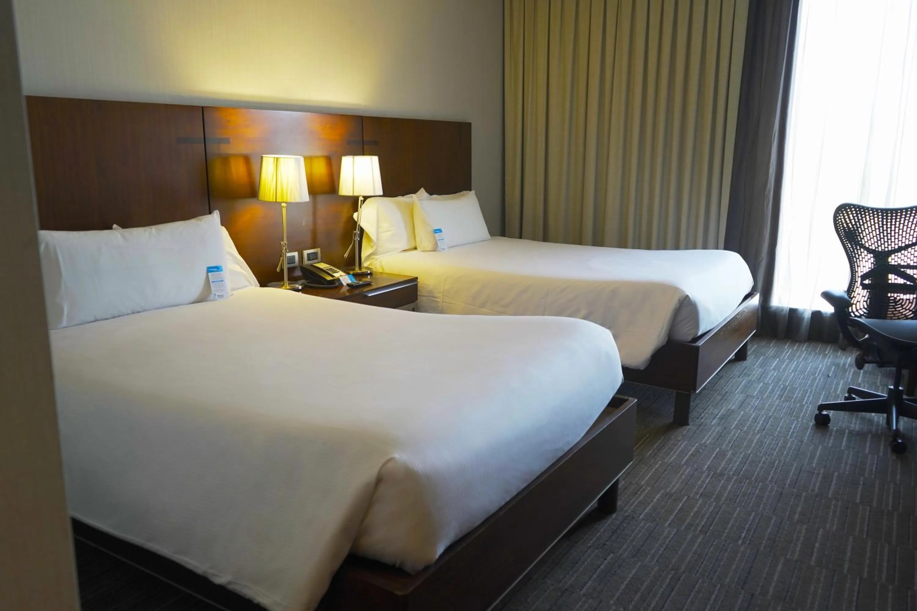 Bed in Hilton Garden Inn Santiago Airport