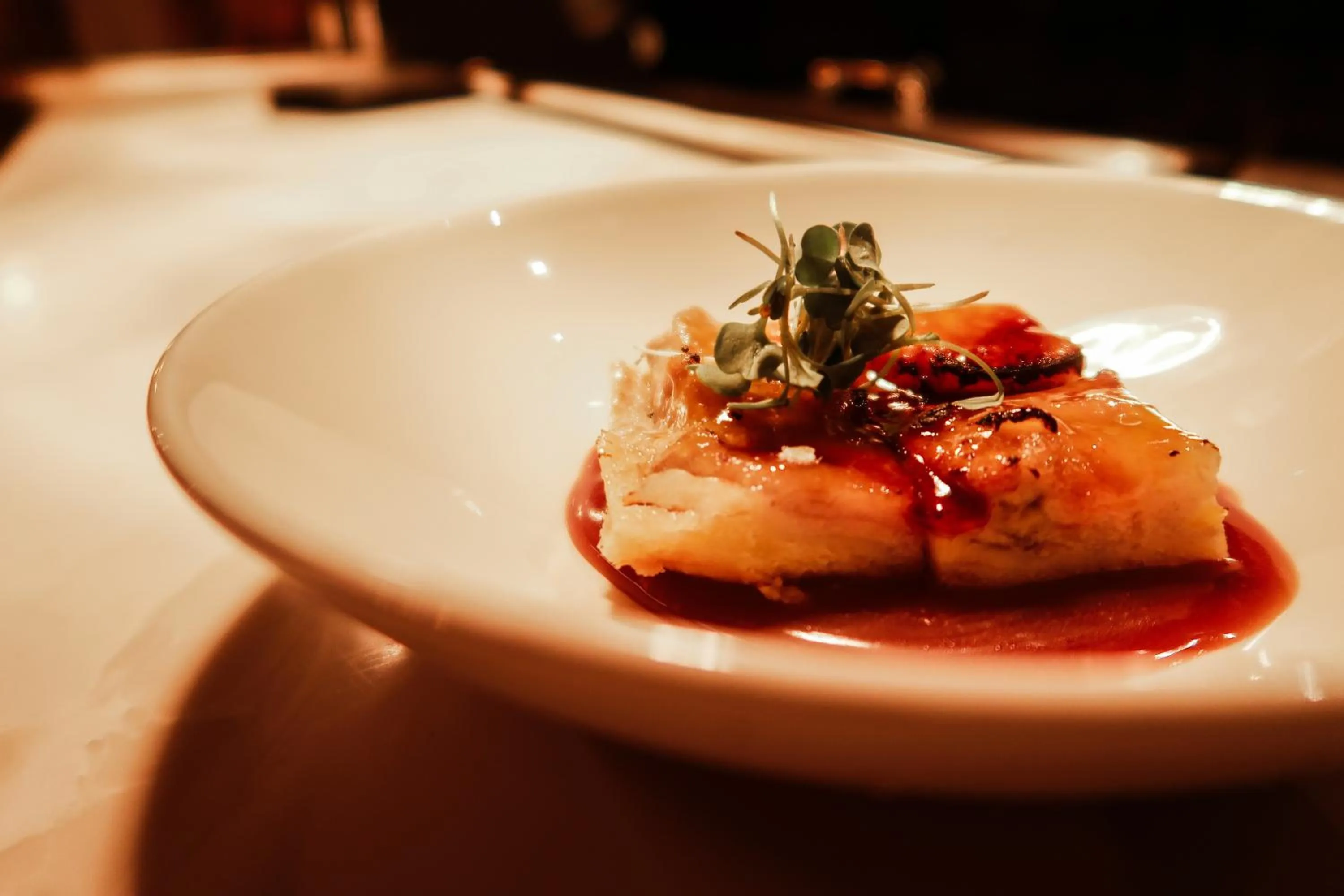 Food close-up in Silver Cloud Hotel - Portland