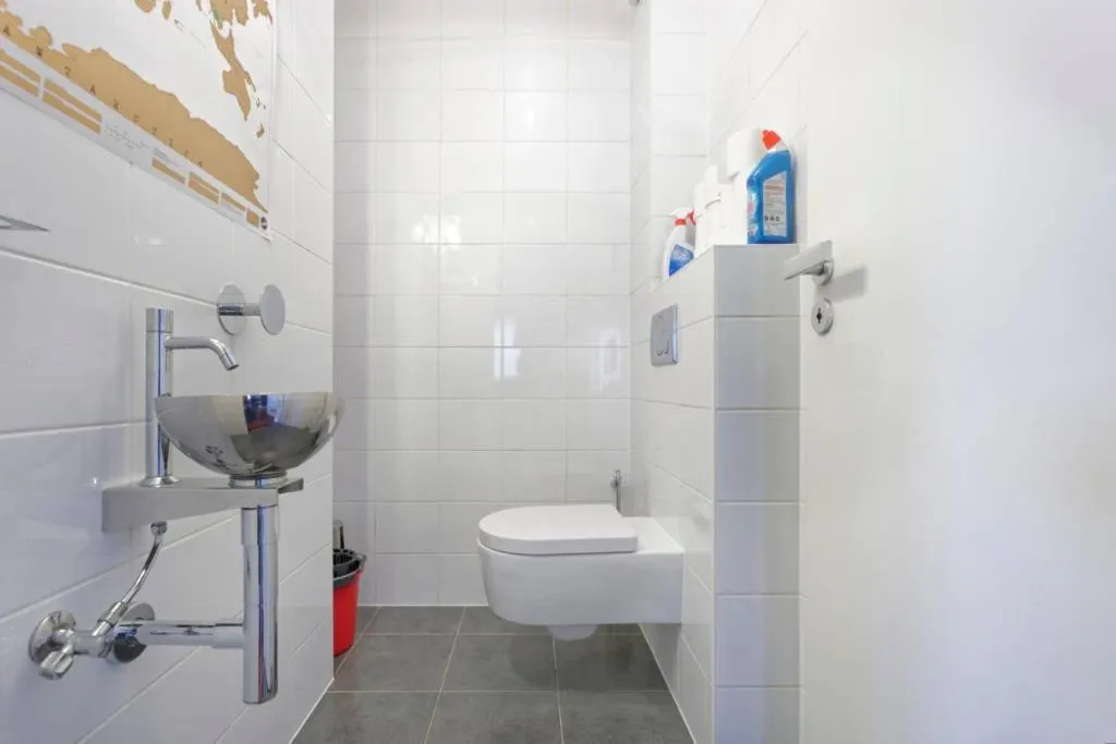 Toilet in Rooftop Luxembourg Ville