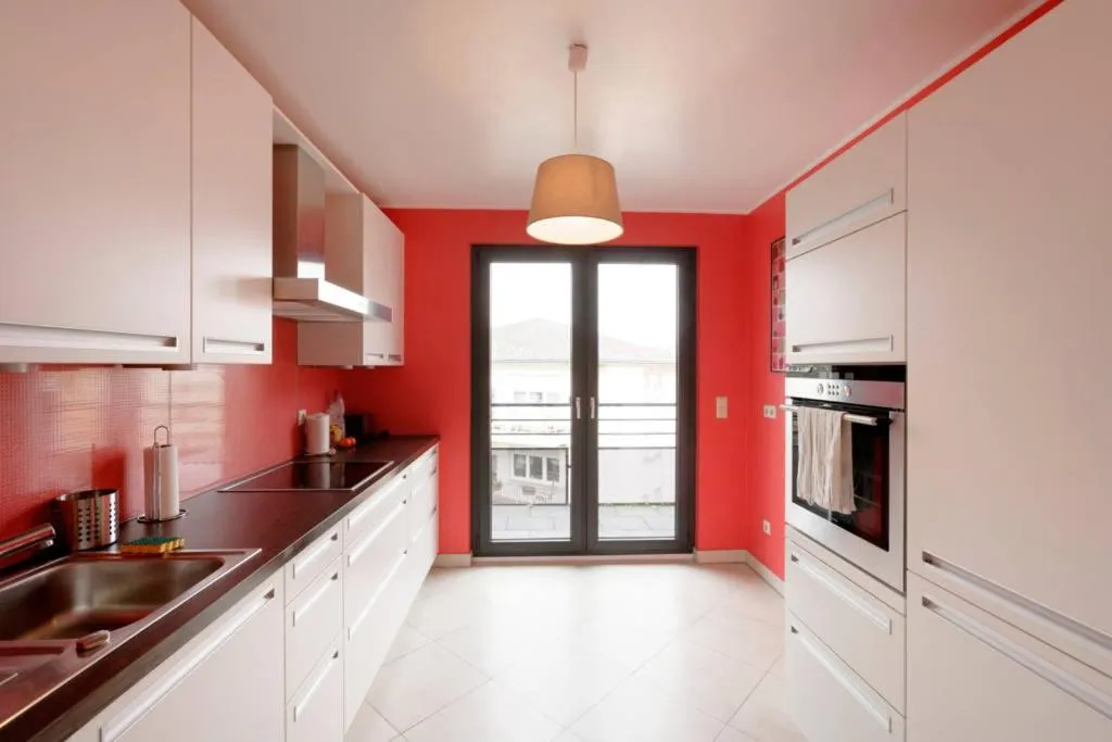 Kitchen or kitchenette in Rooftop Luxembourg Ville