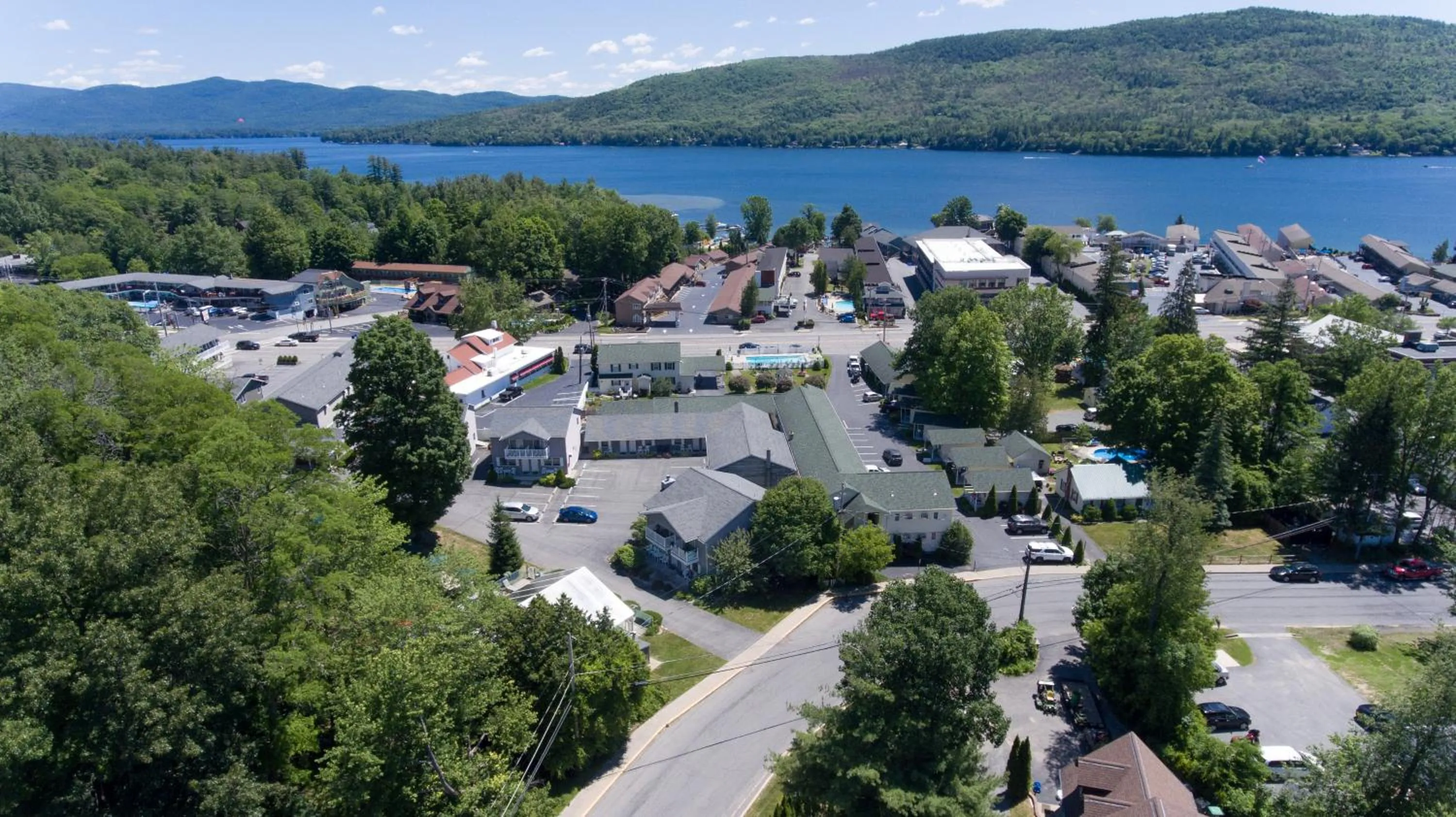 Mountain view in Adirondack Retreat Inn & Suites