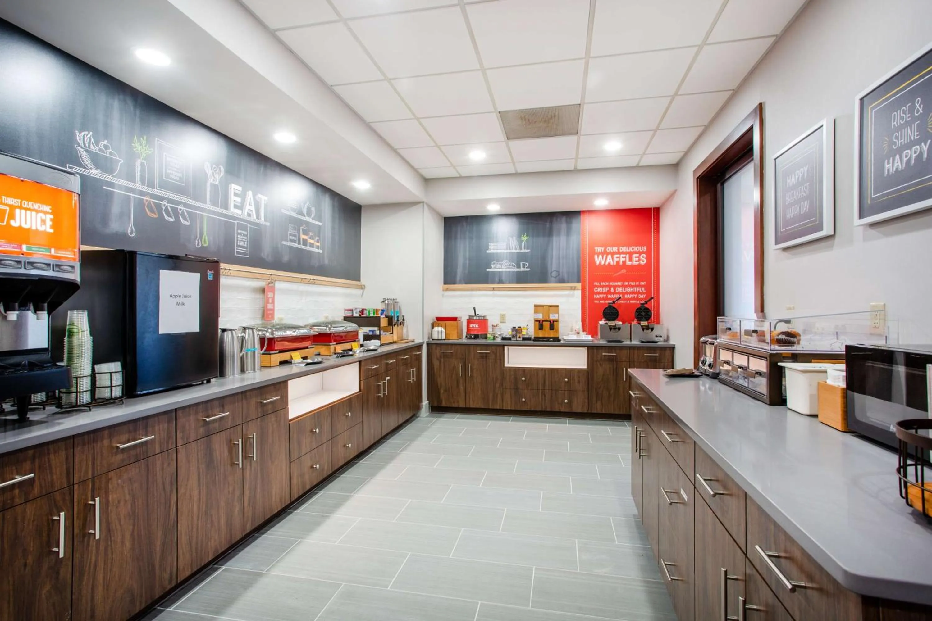 Breakfast in Hampton Inn Elkins