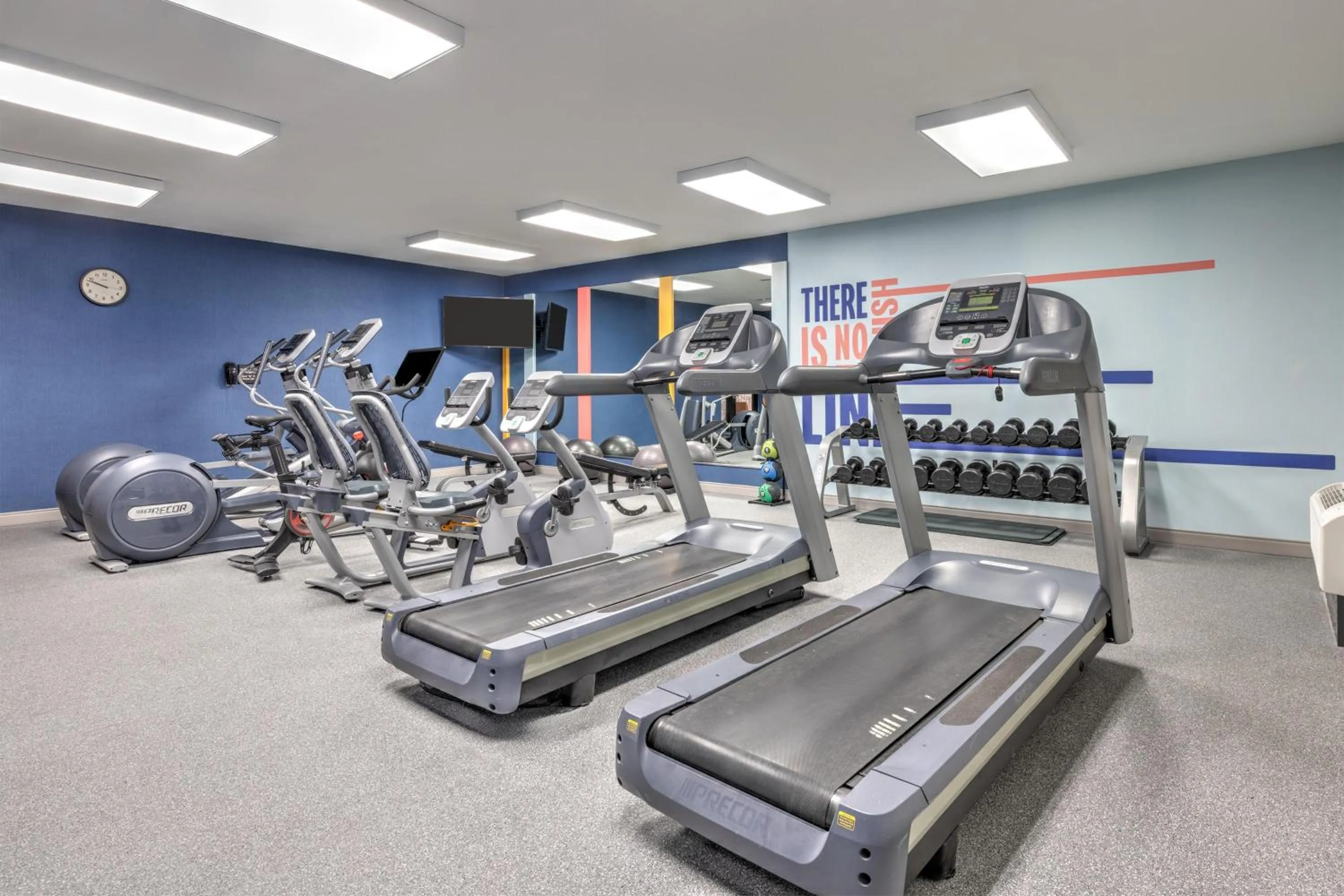 Fitness centre/facilities in Hampton Inn and Suites Houston Pasadena
