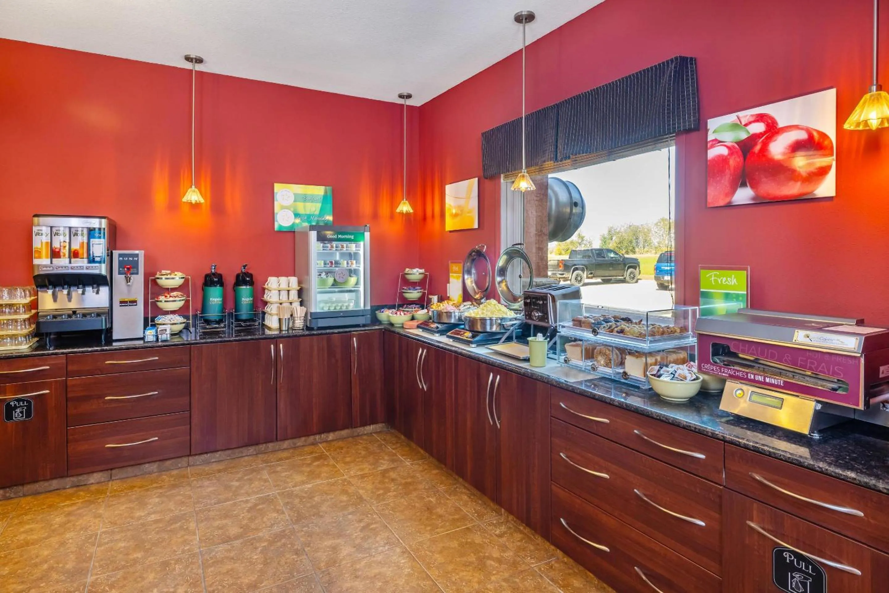 Breakfast in Quality Inn & Suites