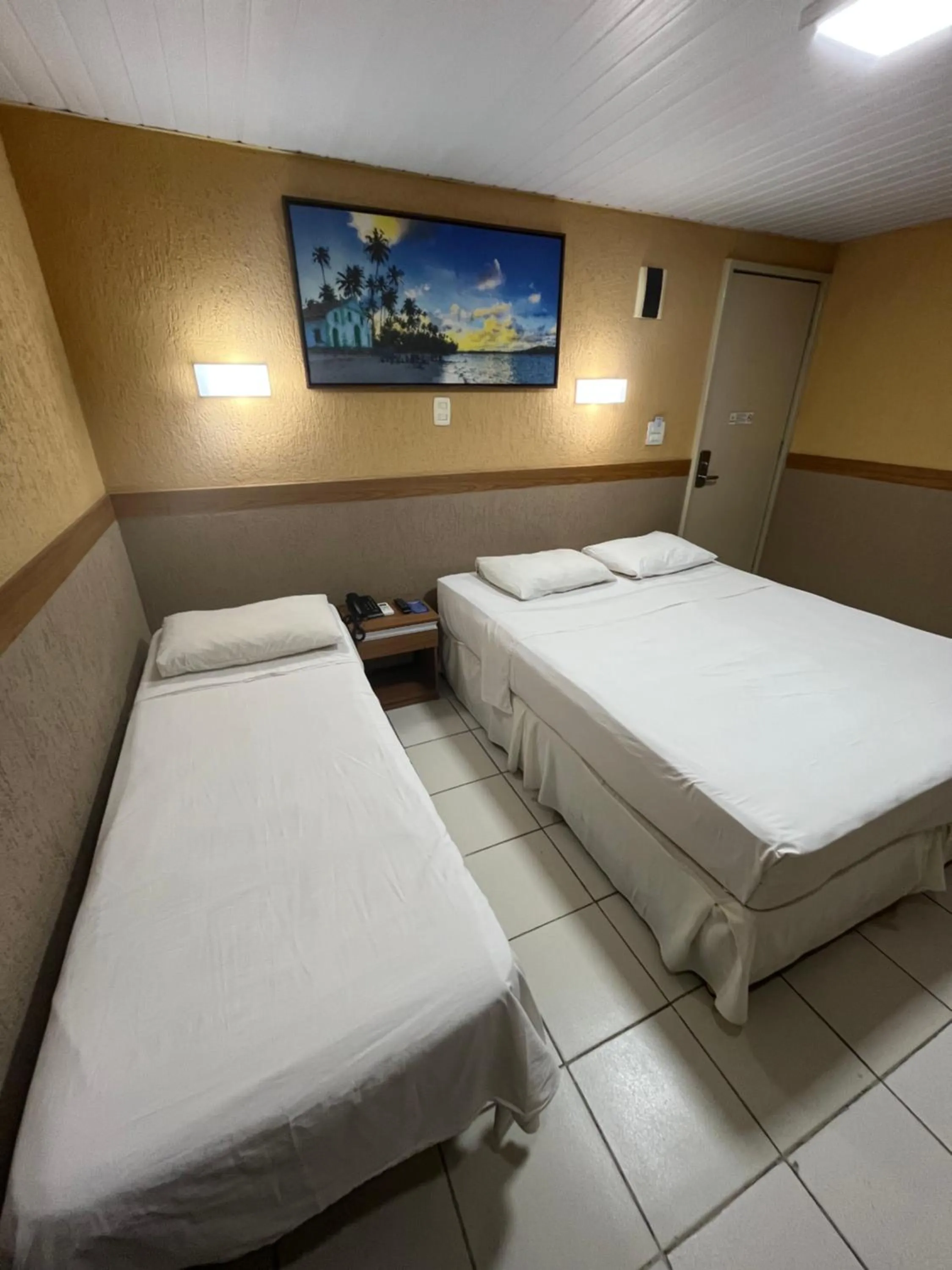 Bed in Hotel Veraneio