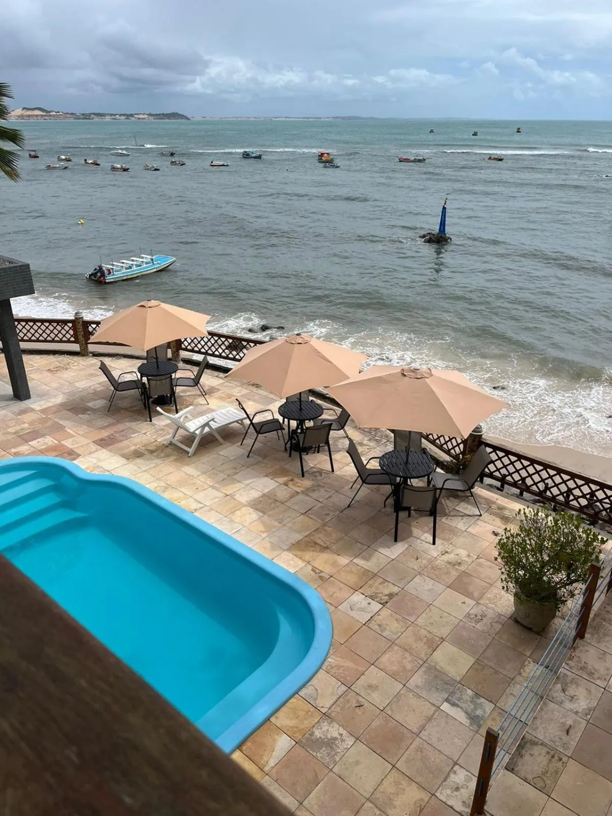 View (from property/room) in Pousada Ceu e Mar