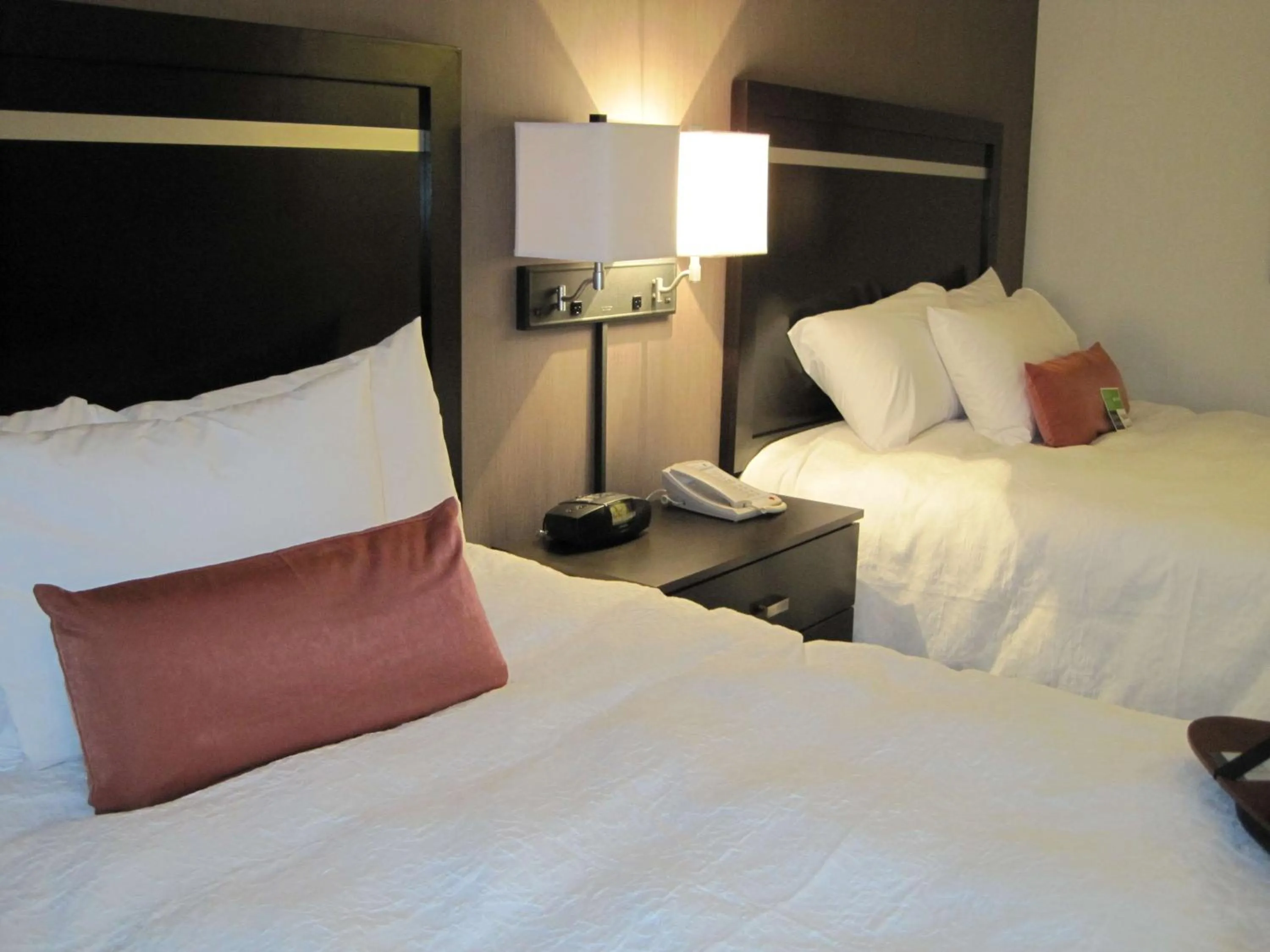 Bed in Hampton Inn by Hilton Fort Saskatchewan