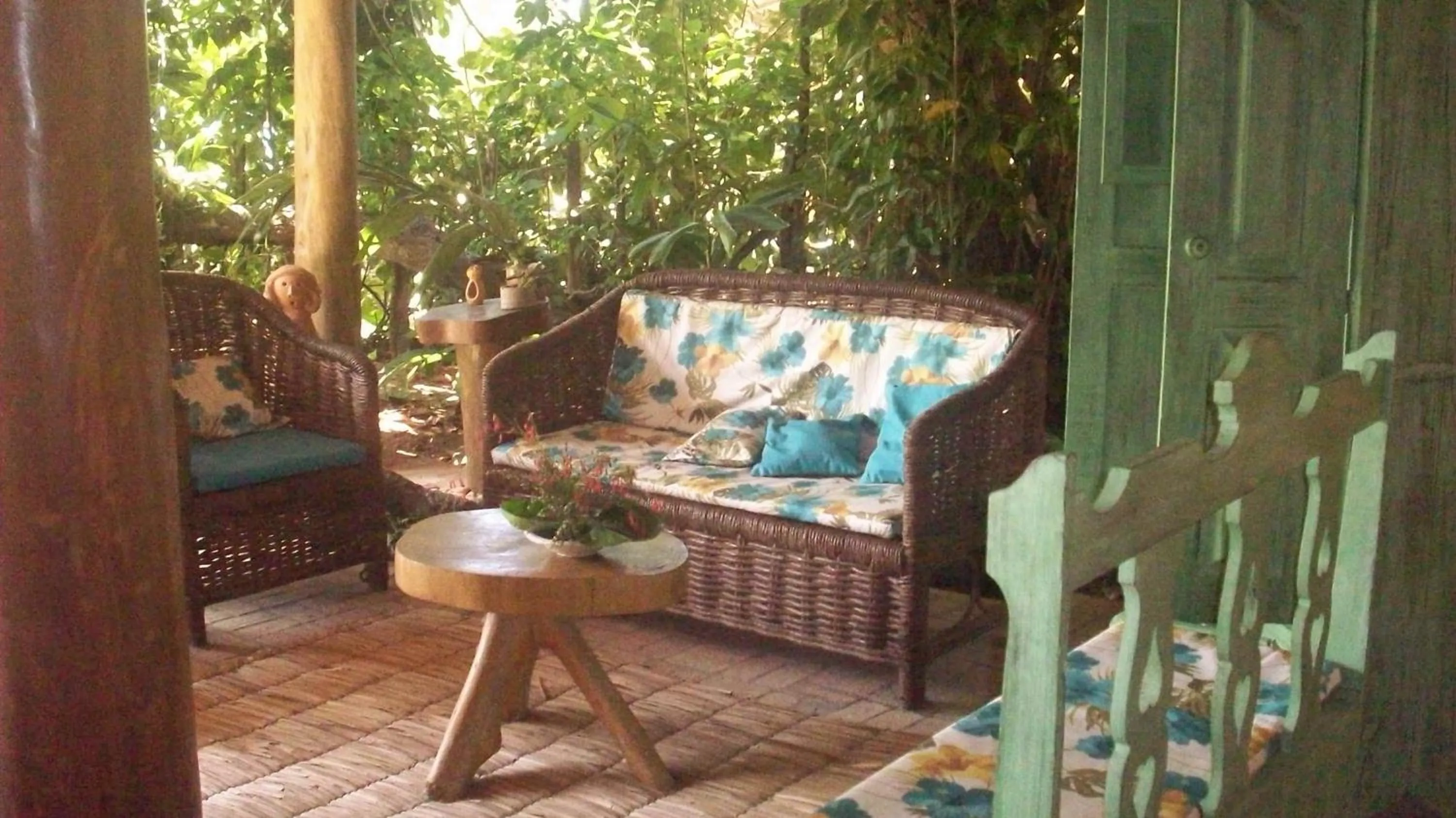 Balcony/Terrace in Pousada Ponta do Muta