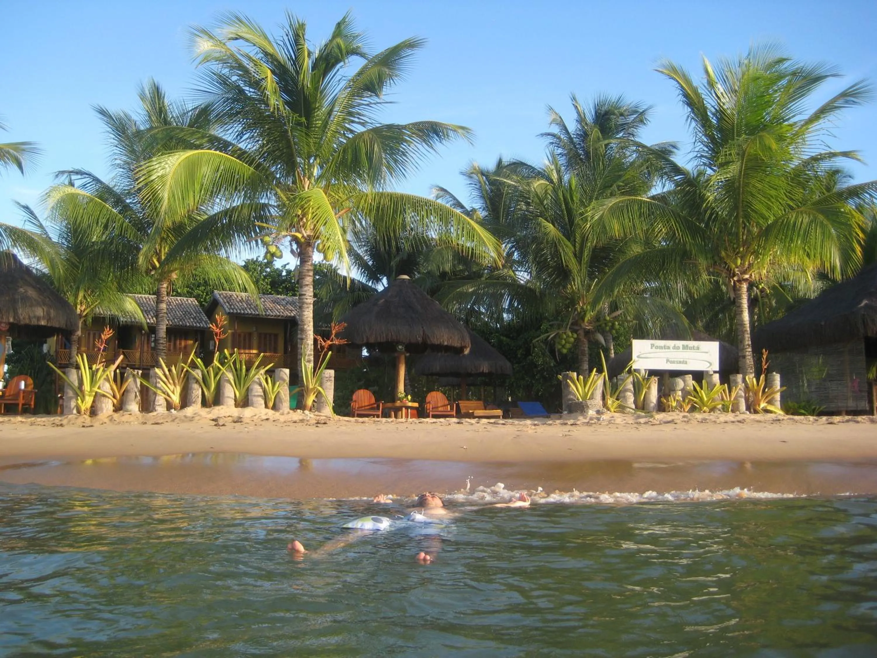 Beach in Pousada Ponta do Muta