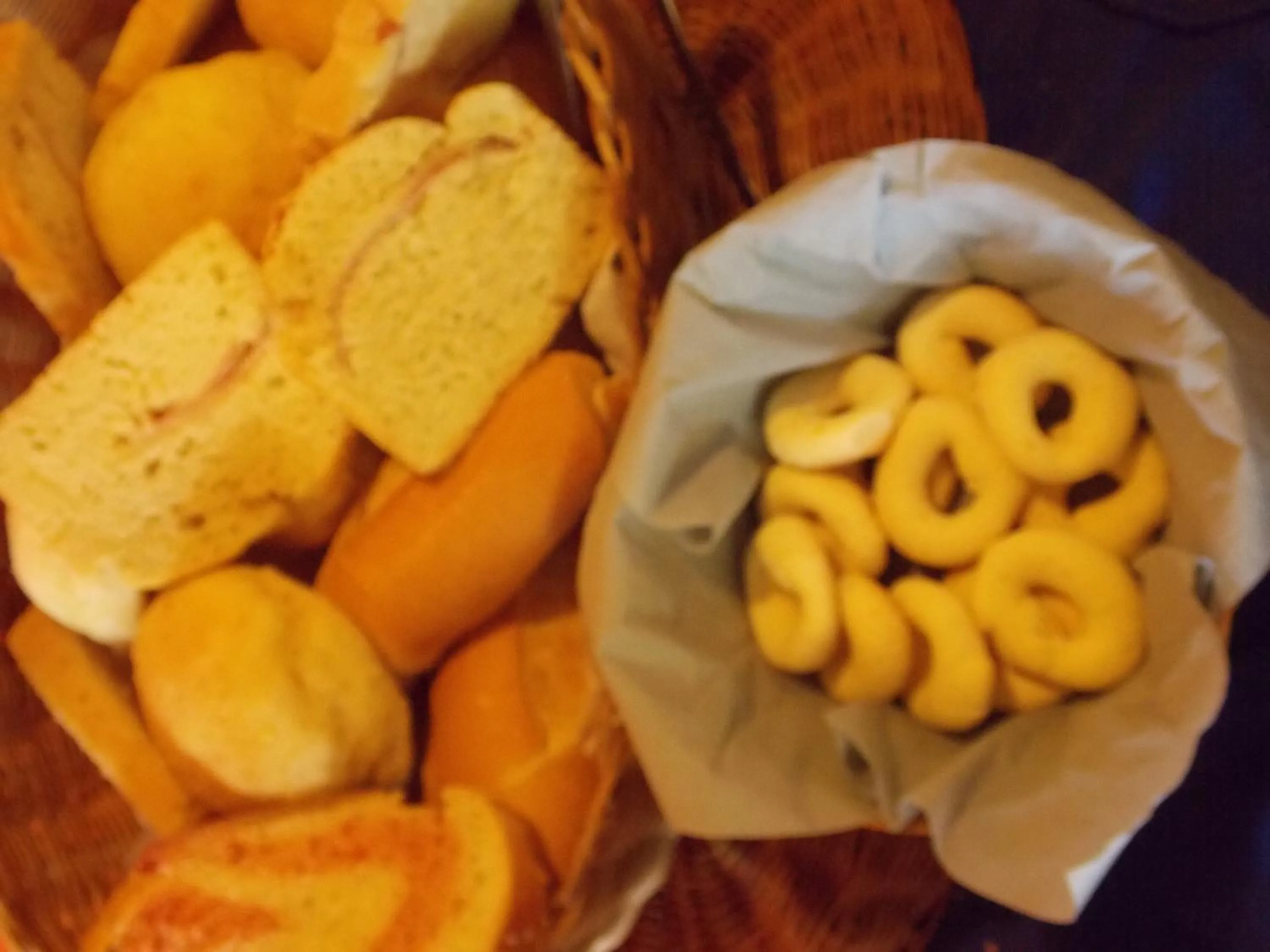 Buffet breakfast in Pousada Ponta do Muta