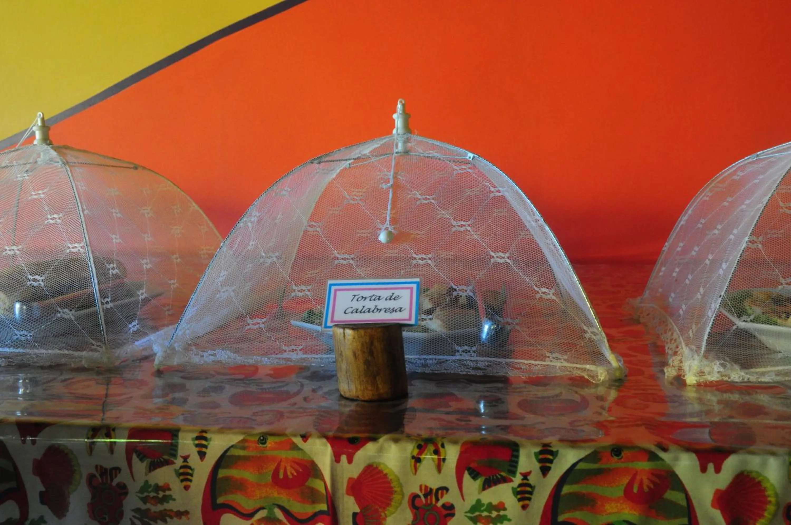 Buffet breakfast in Pousada Ponta do Muta