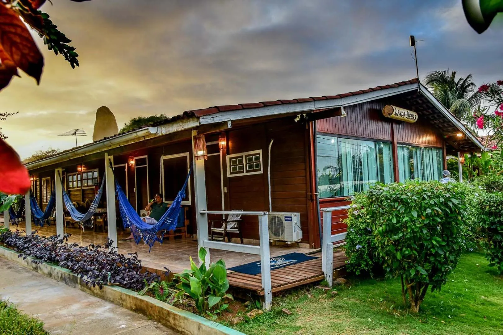 Property building in Pousada Lenda das Águas