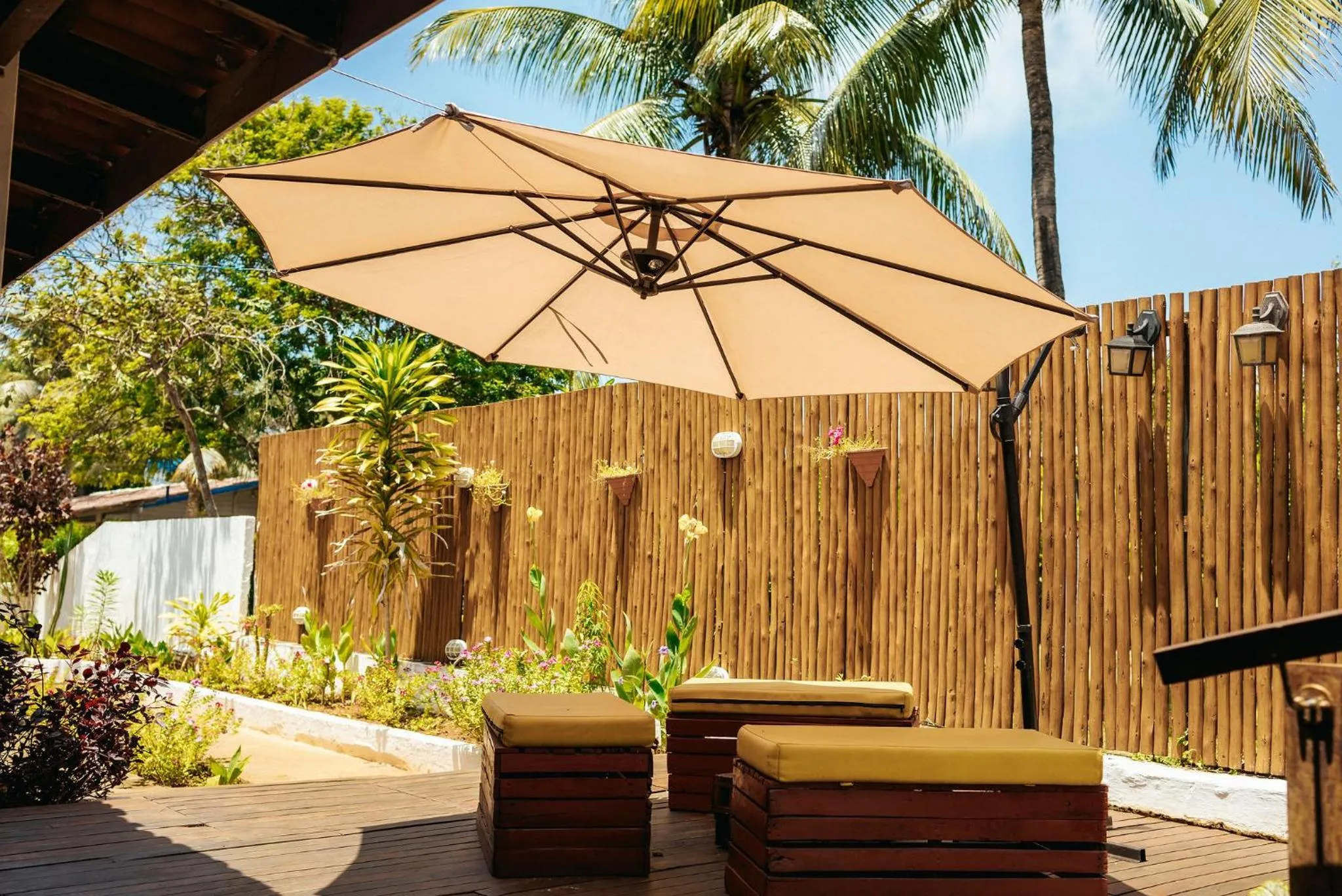 Garden in Pousada Lenda das Águas