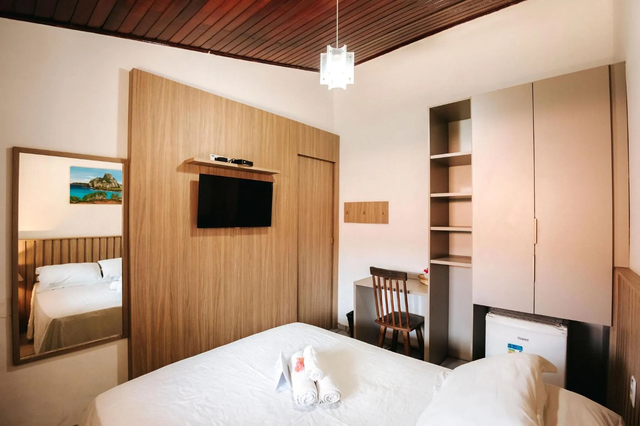 Photo of the whole room, Bed in Pousada Lenda das Águas