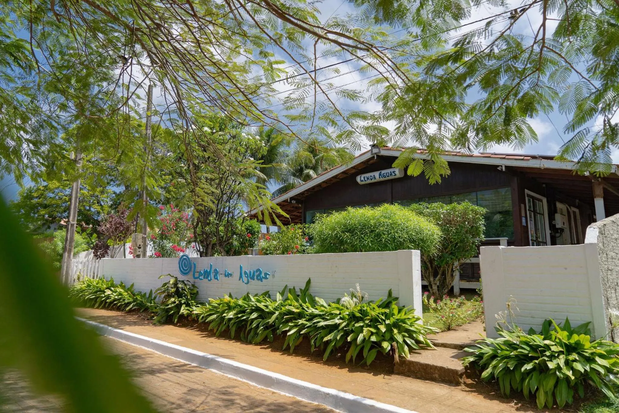 Property building in Pousada Lenda das Águas