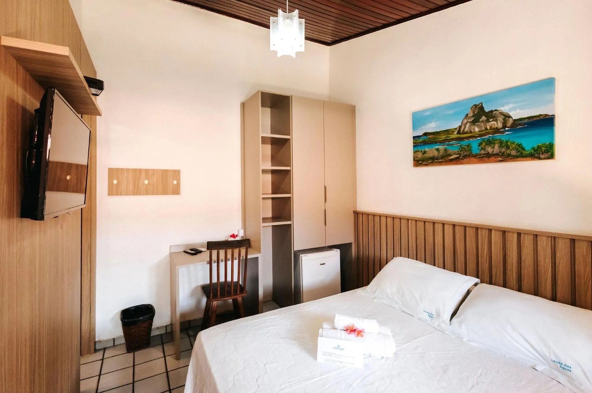 Photo of the whole room, Bed in Pousada Lenda das Águas